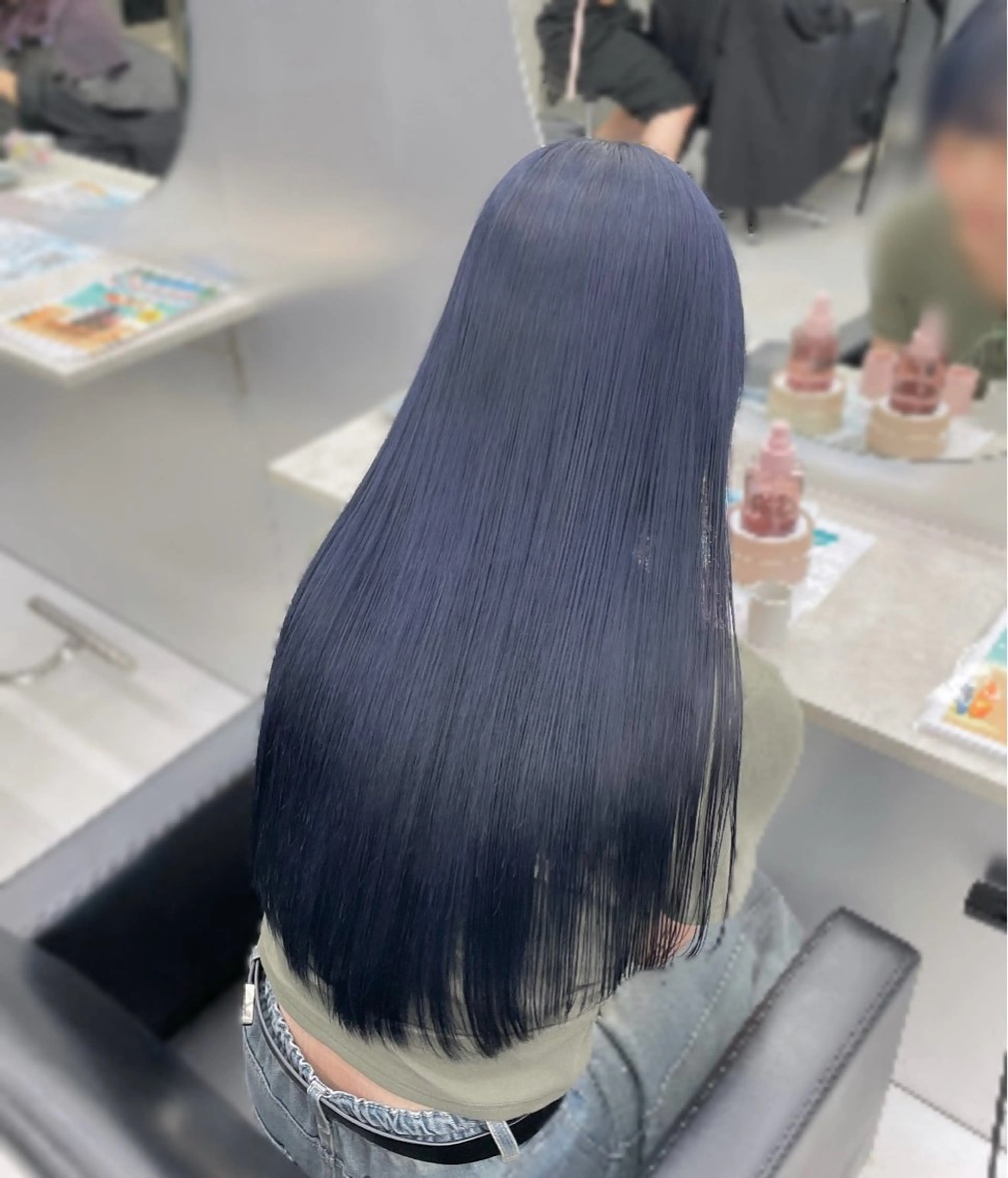 ロング カラー ヘアカラー トリートメント ʜᴀʀᴜᴋᴀ♱メンズ ウルフ/ブリーチのヘアスタイル