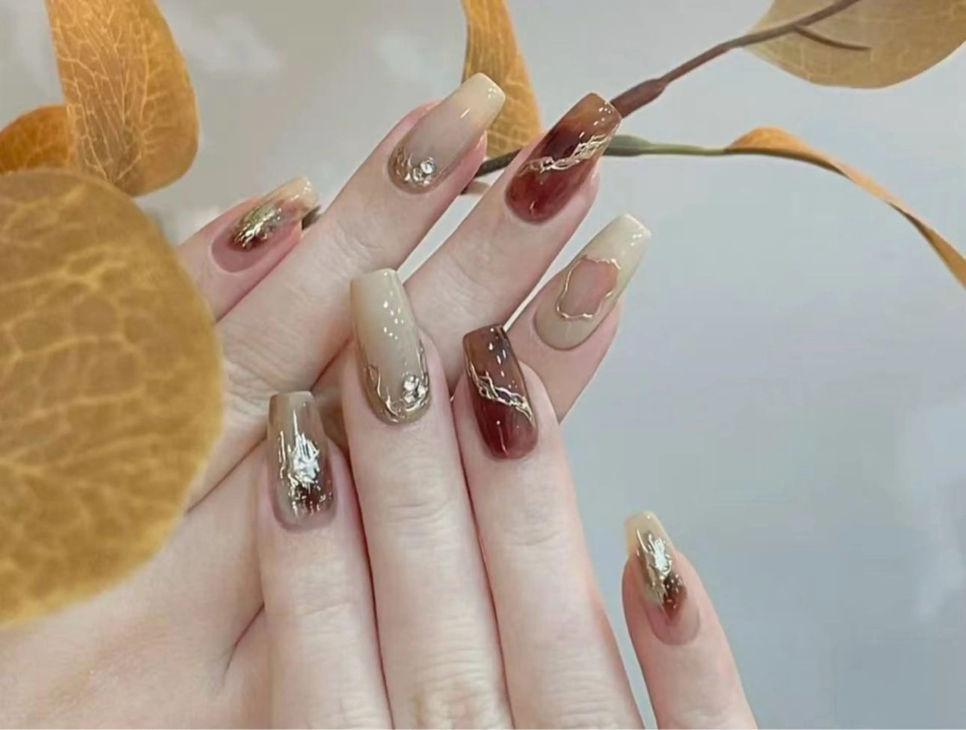 ネイル リ エンテイのネイルデザイン