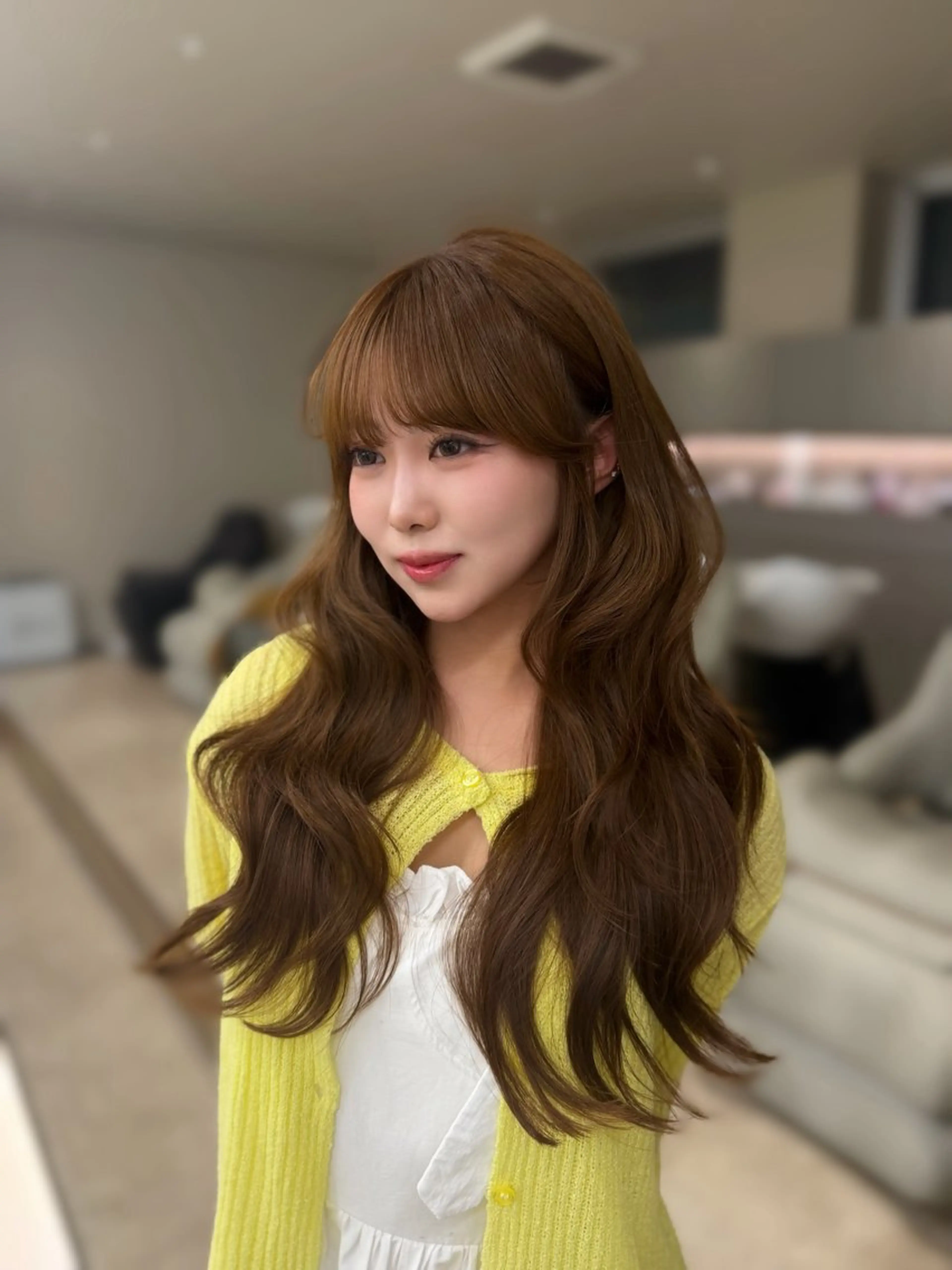 ロング ヘアセット 韓国再現ヘア🇰🇷 /COA 夏泉のヘアスタイル