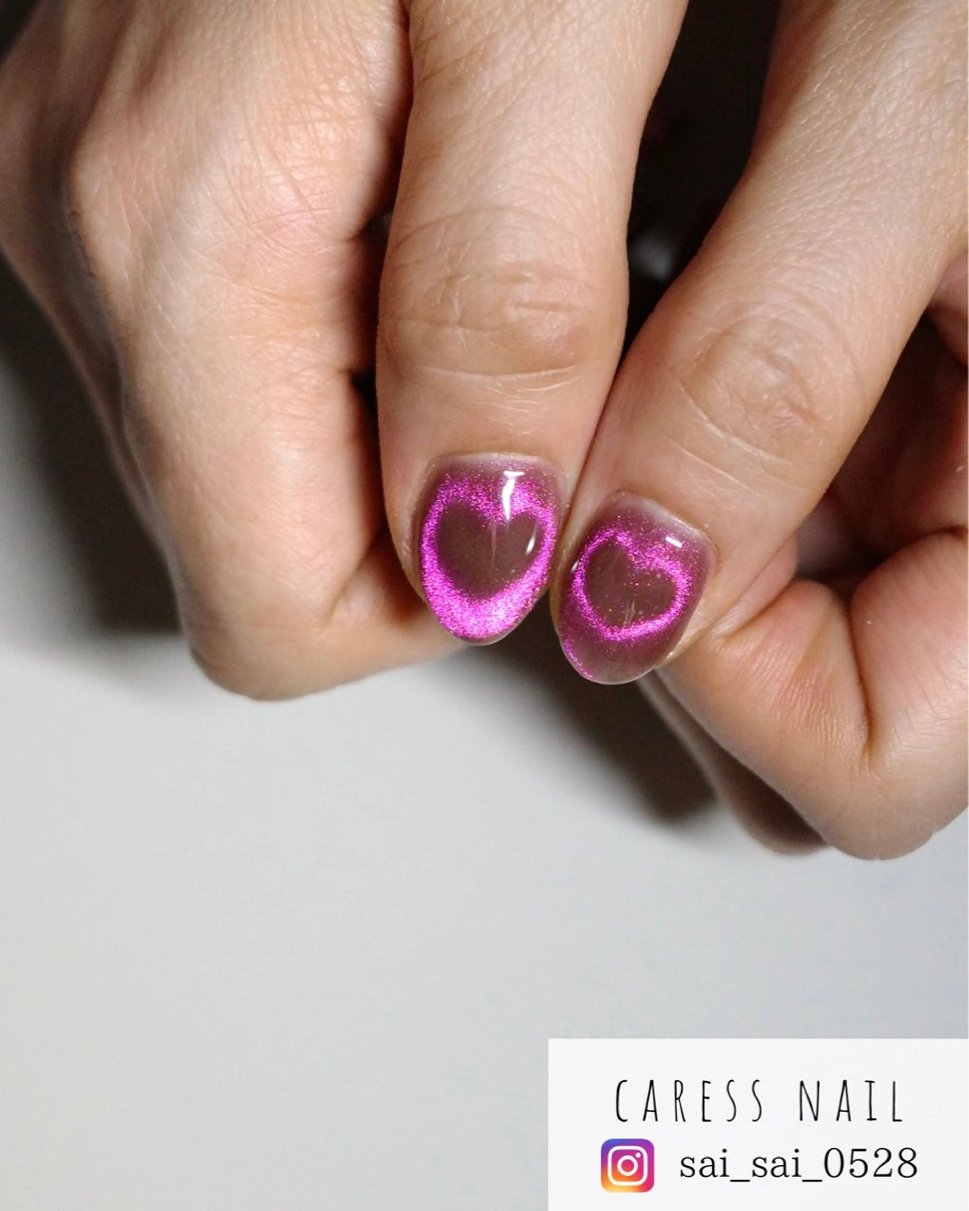 ネイル caress  nail カレスネイル　代々木上原所属・カレスネイル さいのネイルデザイン