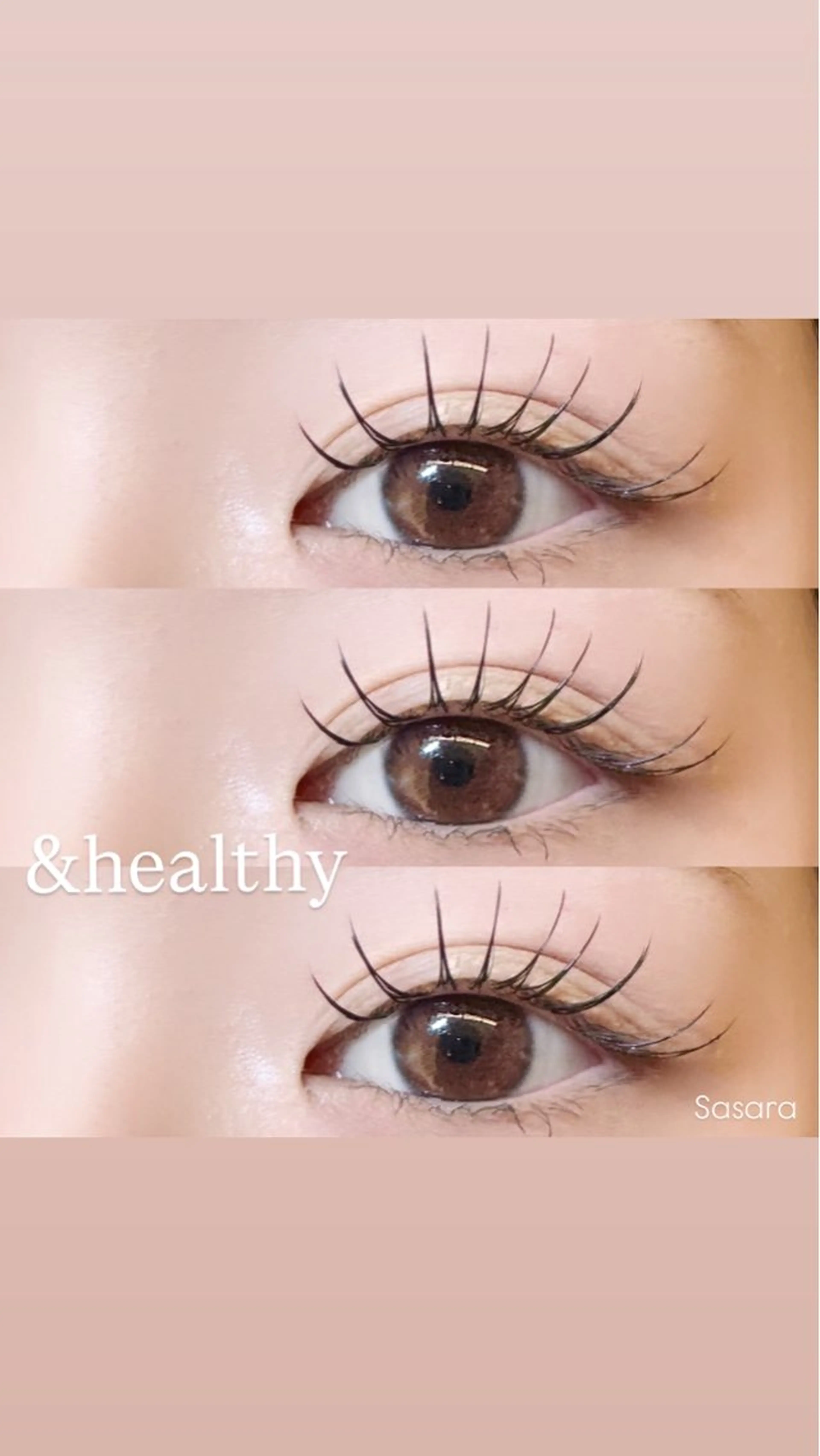 マツエク・マツパ マツエク 🍒束間まつ毛ෆ sasara🍒のマツエク・マツパデザイン