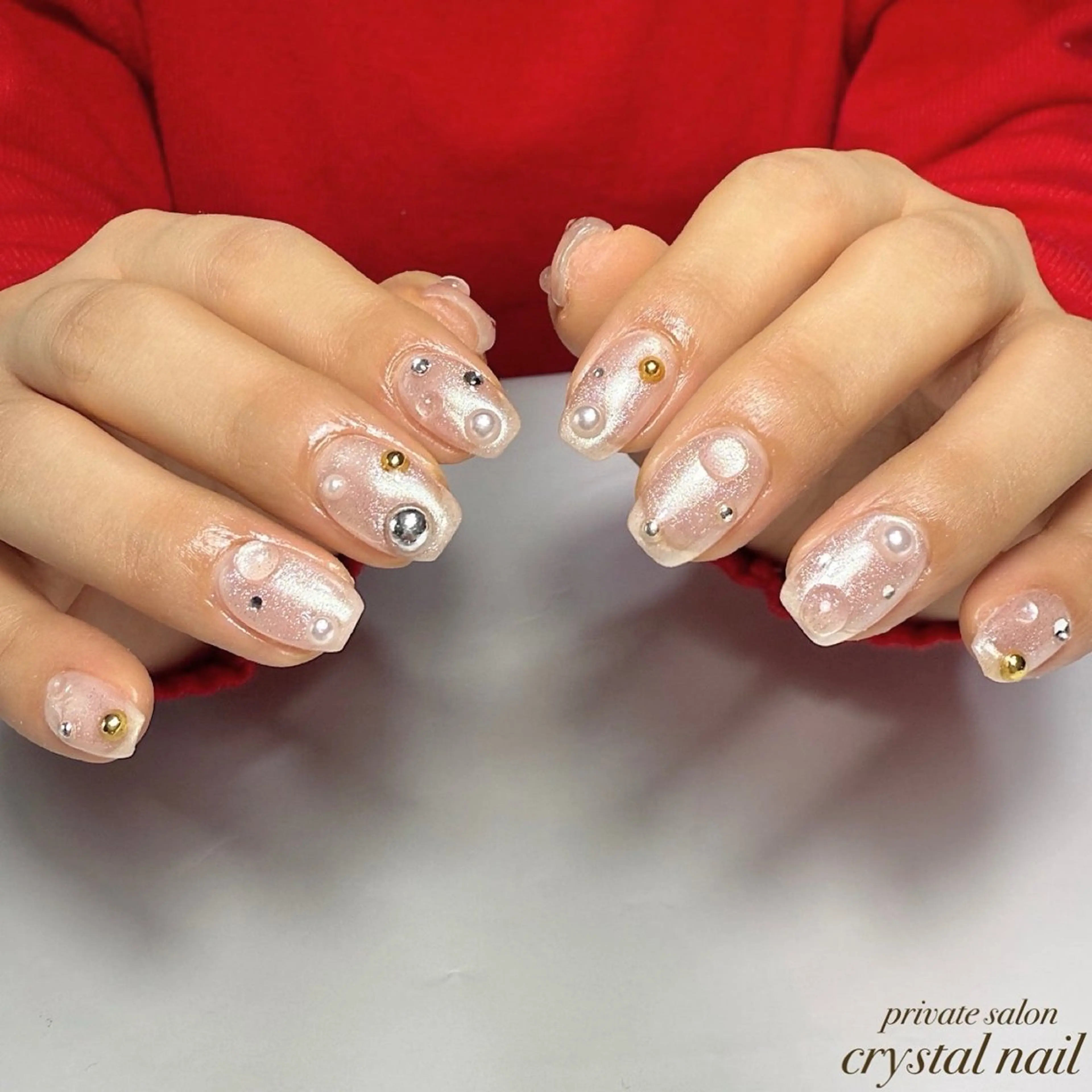 ネイル ストーンネイル Crystal Nailのネイルデザイン