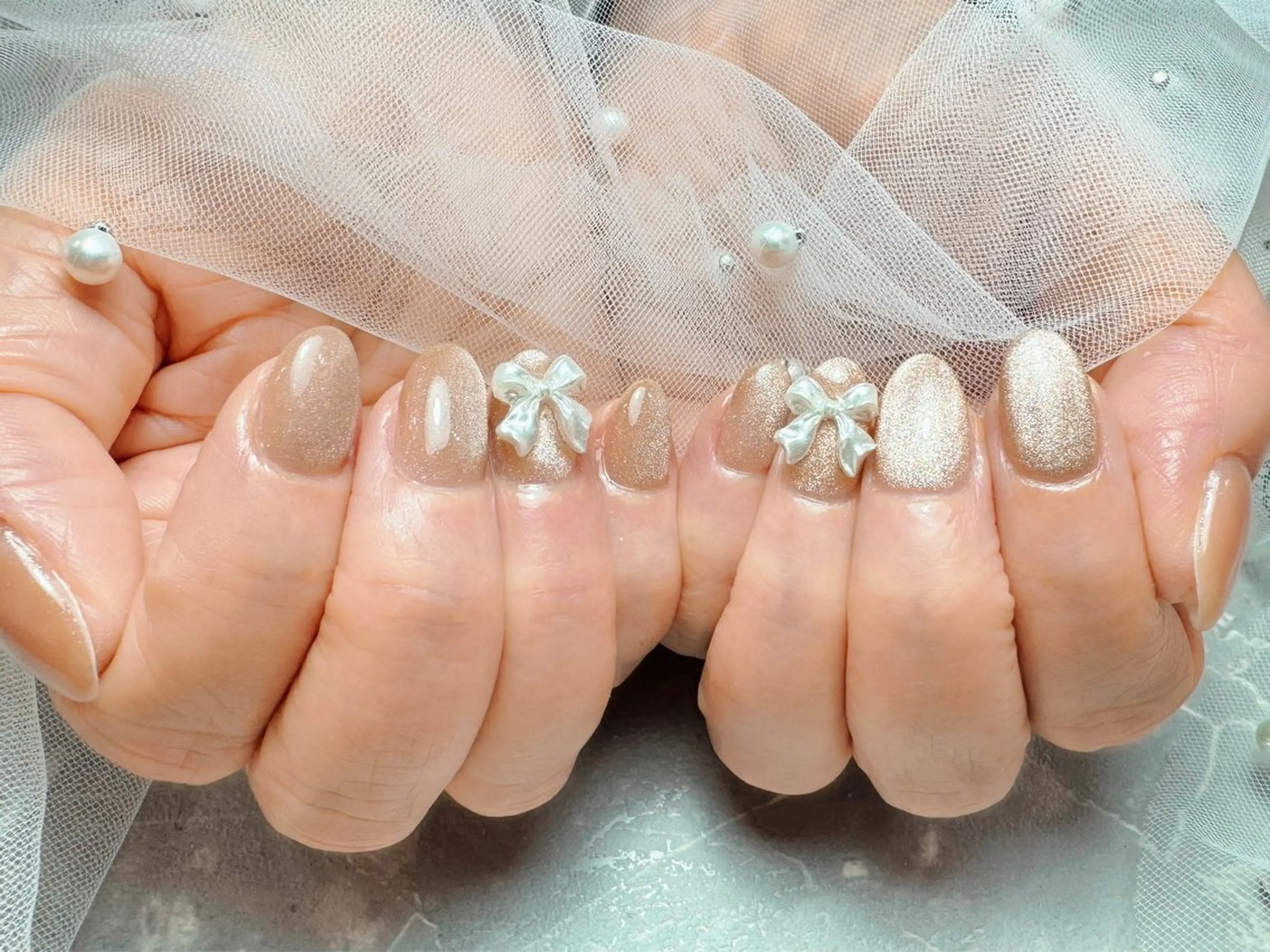 ネイル マジック ミラーのネイルデザイン