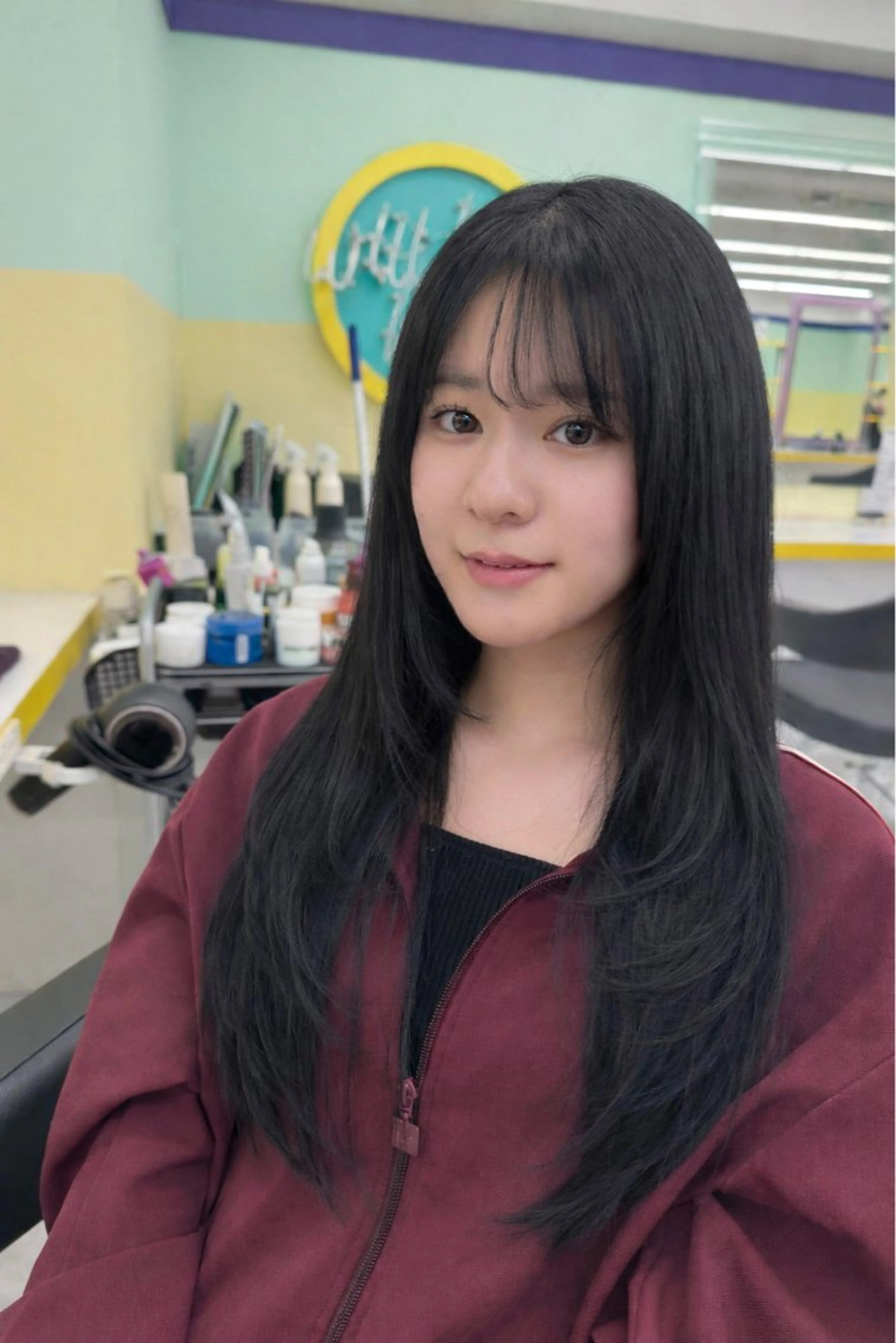 ロング カラー カット ヘアカラー トリートメント 【透明感×レイヤー】 🍃RIKU🍃のヘアスタイル