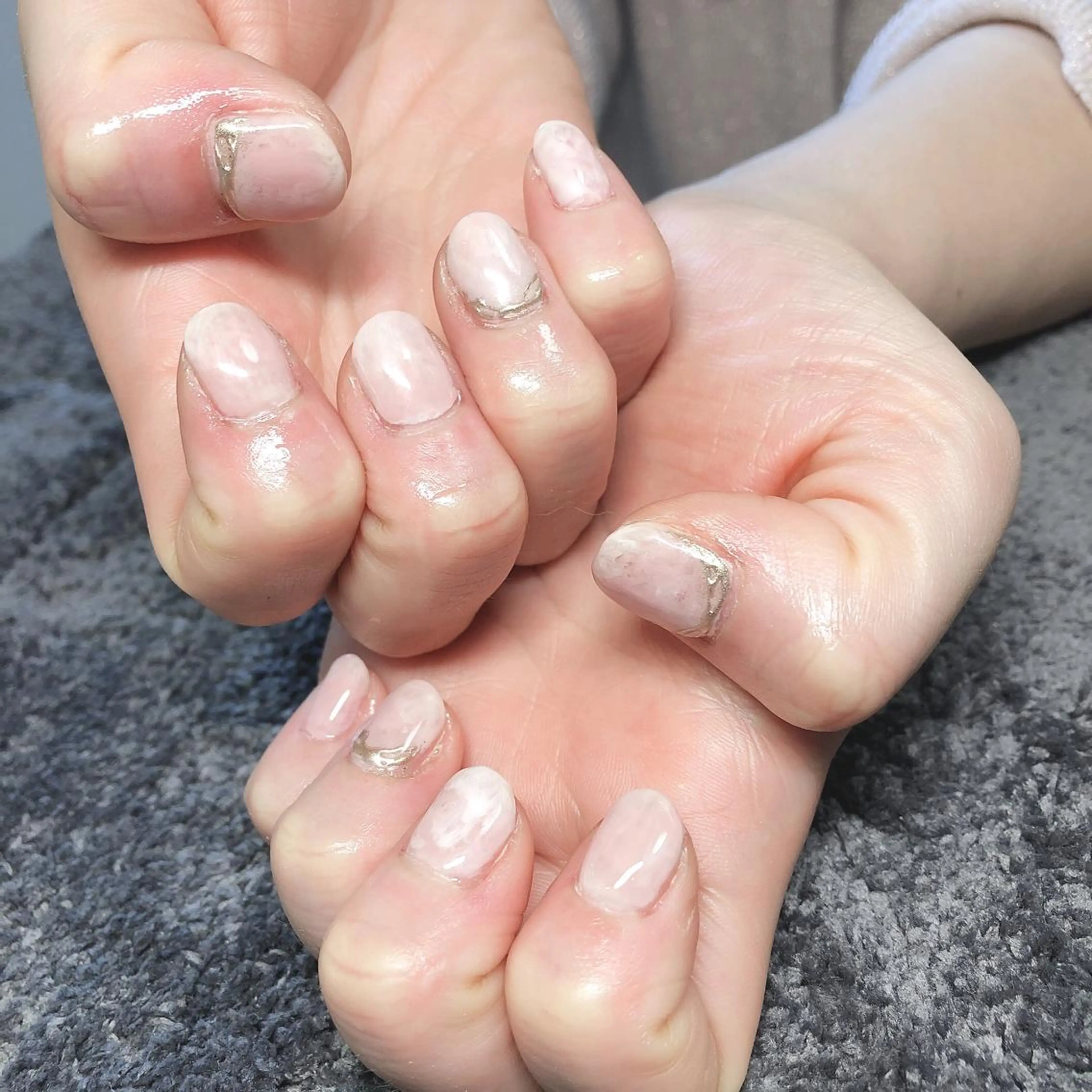 ネイル オフィスネイル 結城 怜菜のネイルデザイン