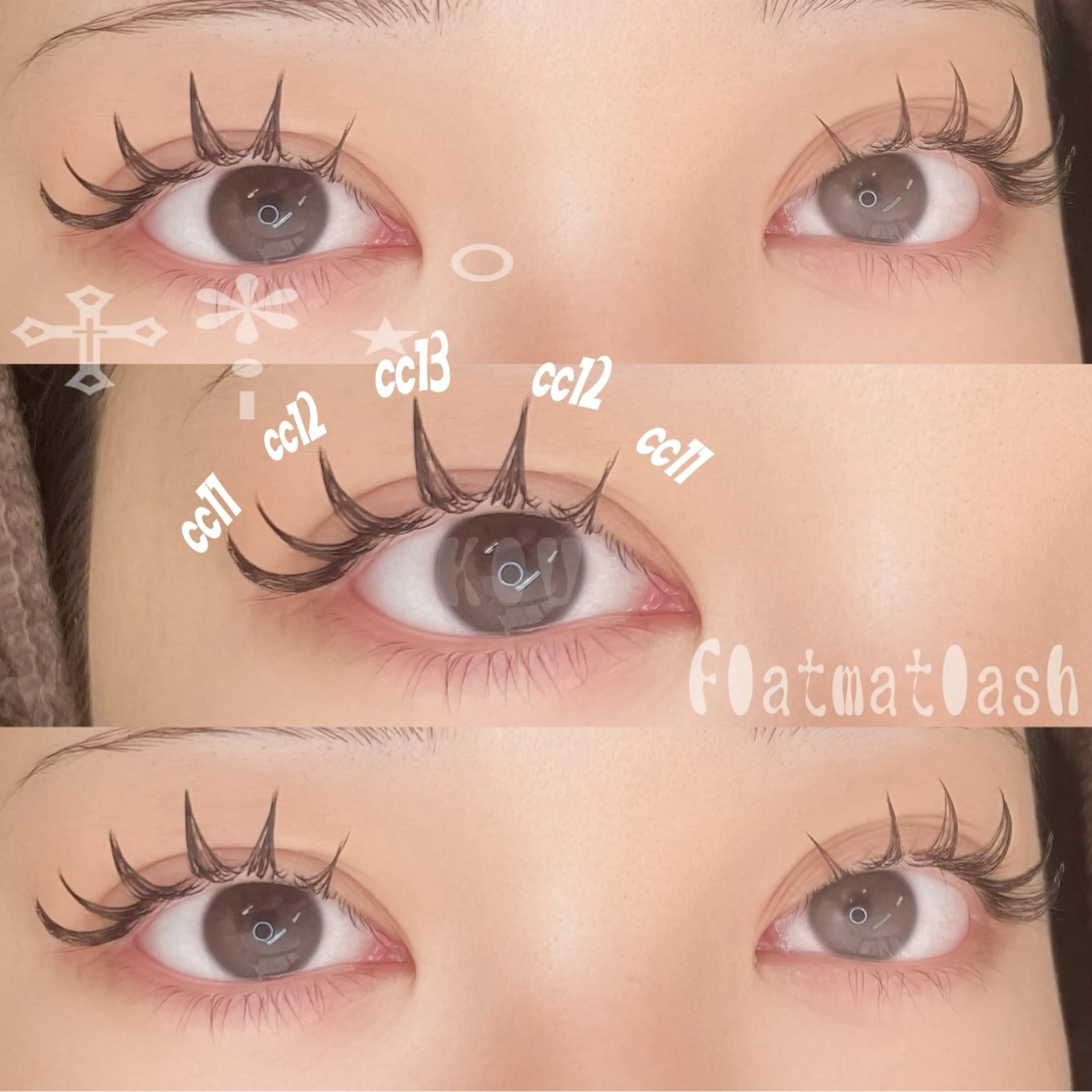 マツエク・マツパ KIU eyelash所属・KIUeyelash ✴︎koharuのマツエク・マツパデザイン