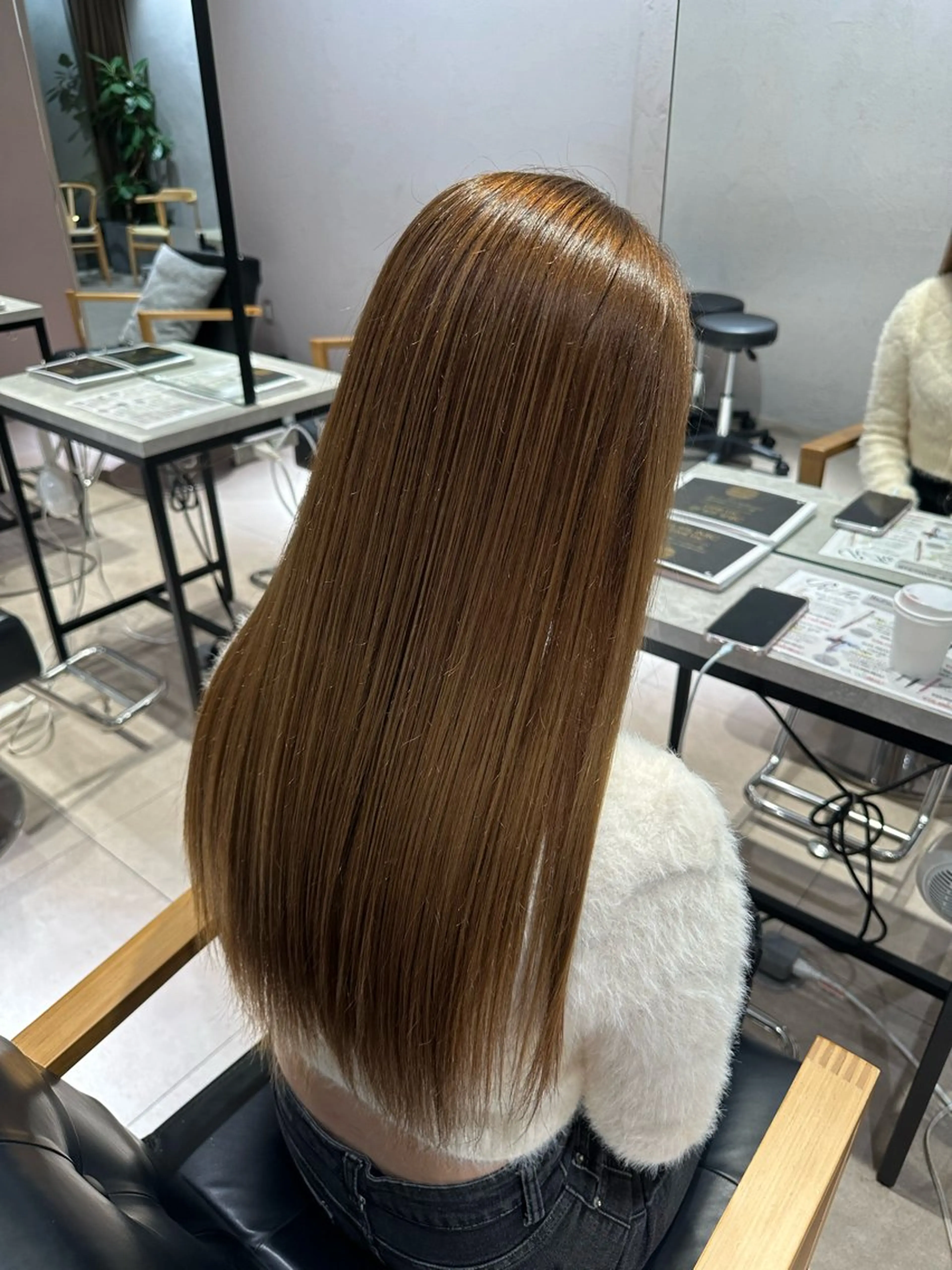 セミロング トリートメント Unami/新宿 TSUKIのヘアスタイル