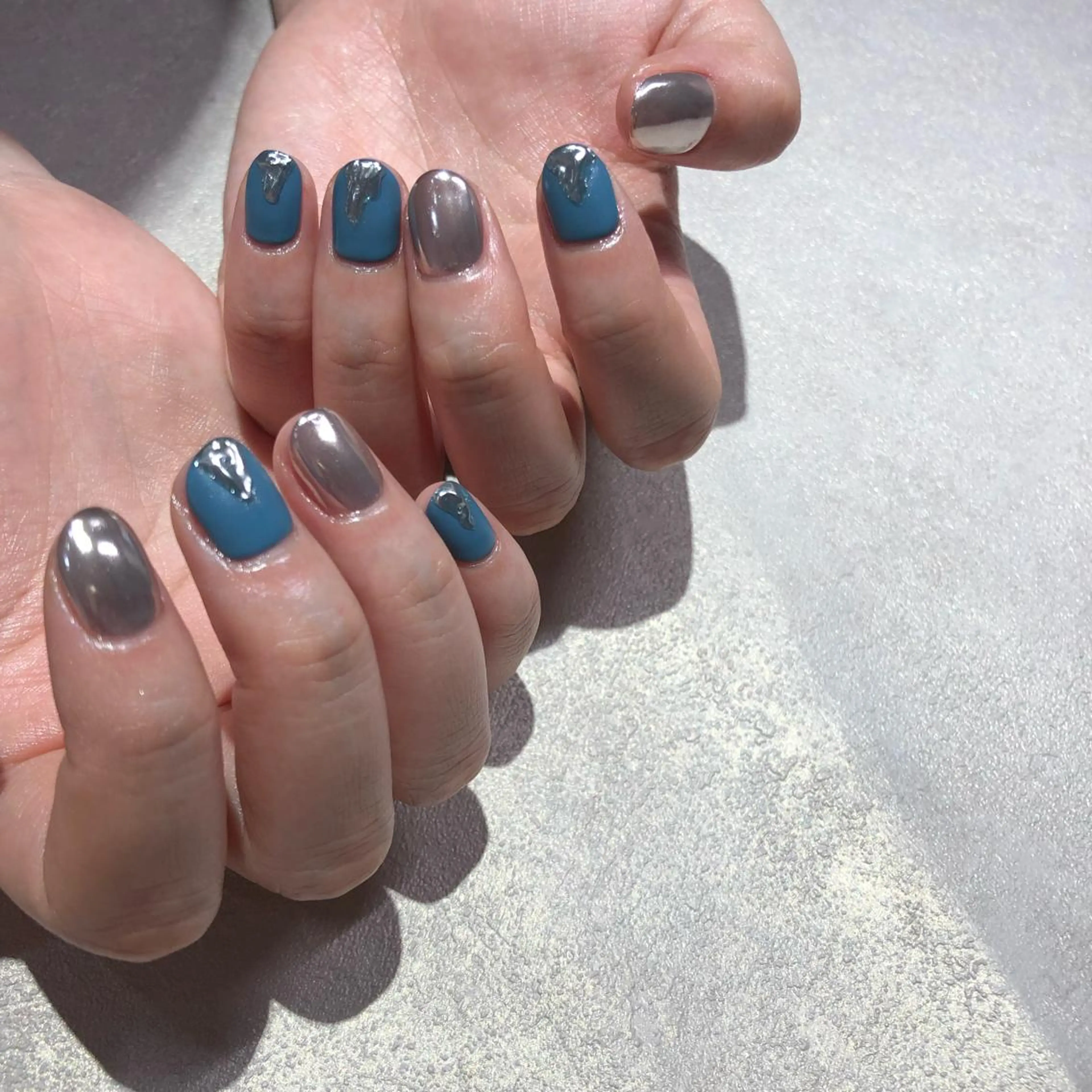 ネイル マットネイル Miyagi Asamiのネイルデザイン