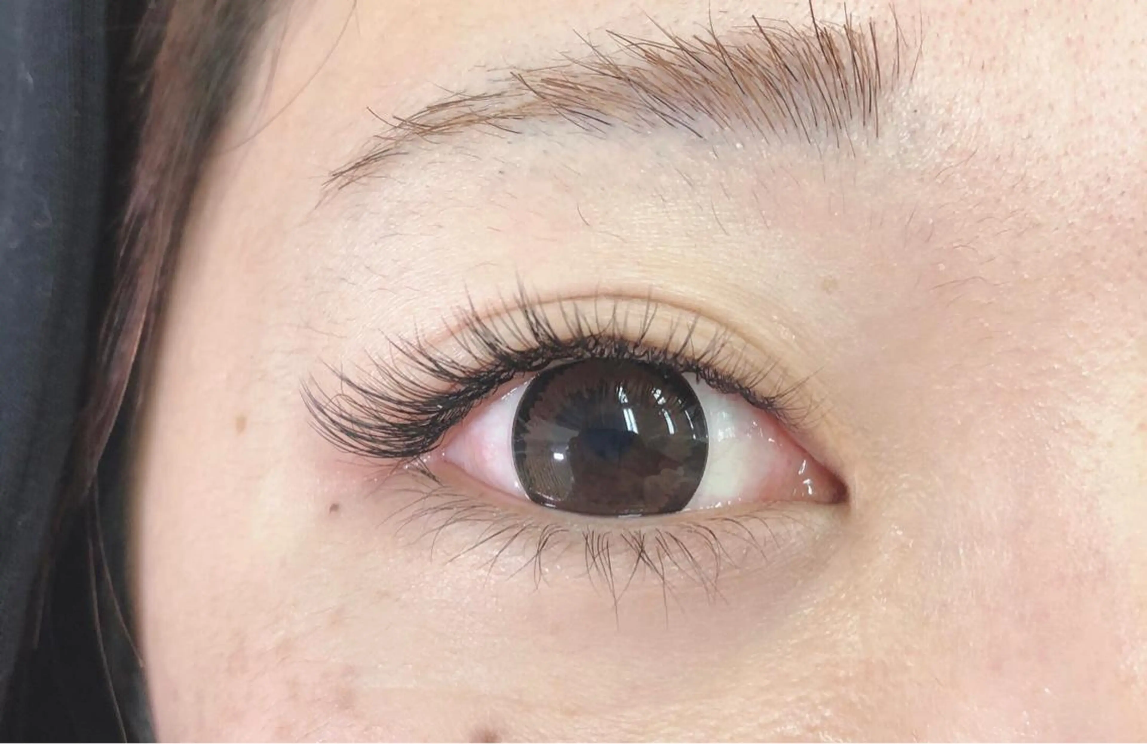 マツエク・マツパ フラットラッシュ パリジェンヌラッシュリフト lihilihi Akaneのマツエク・マツパデザイン