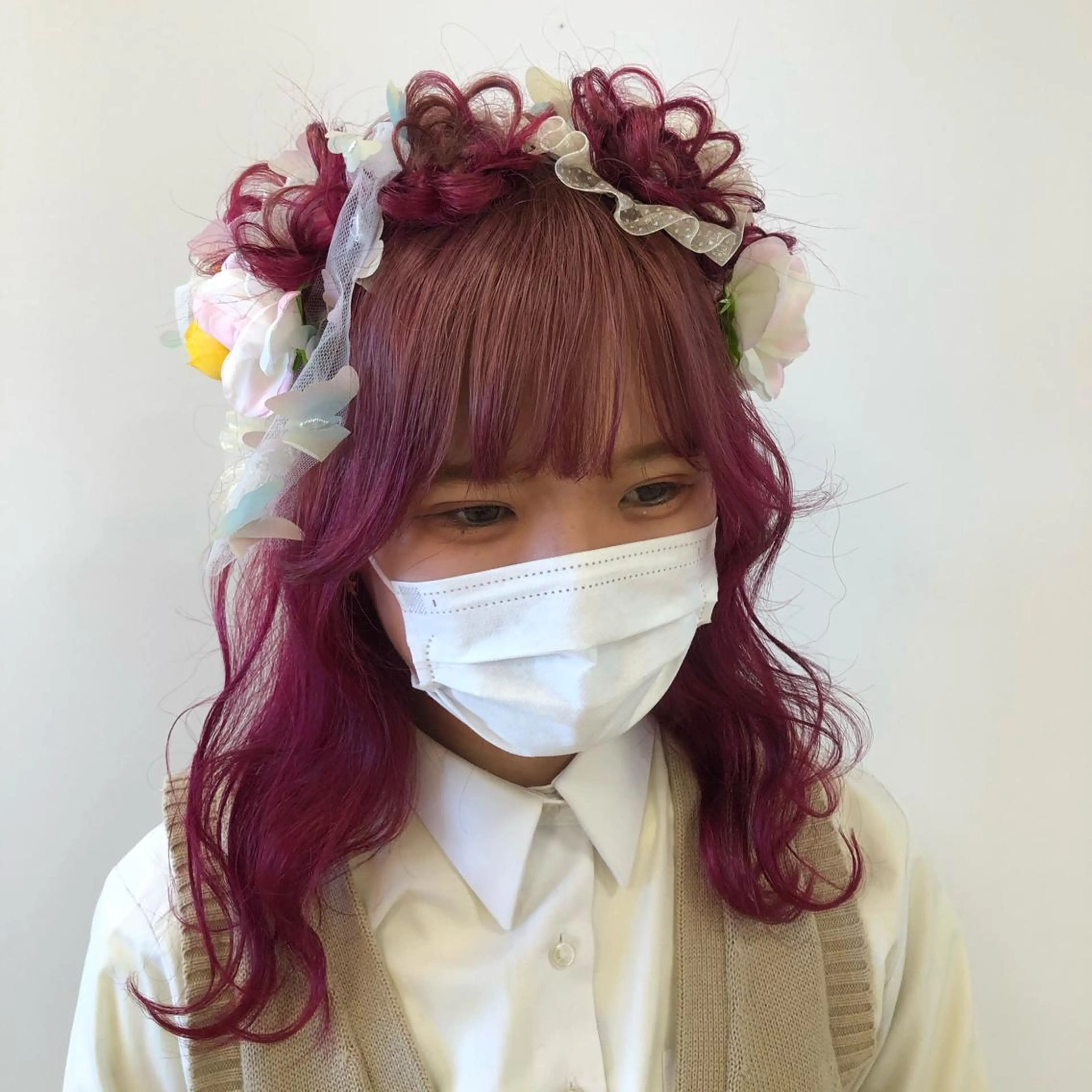 ロング ヘアアレンジ ヘアセット 盛れるレイヤーカット 得意🌹井上美沙のヘアスタイル