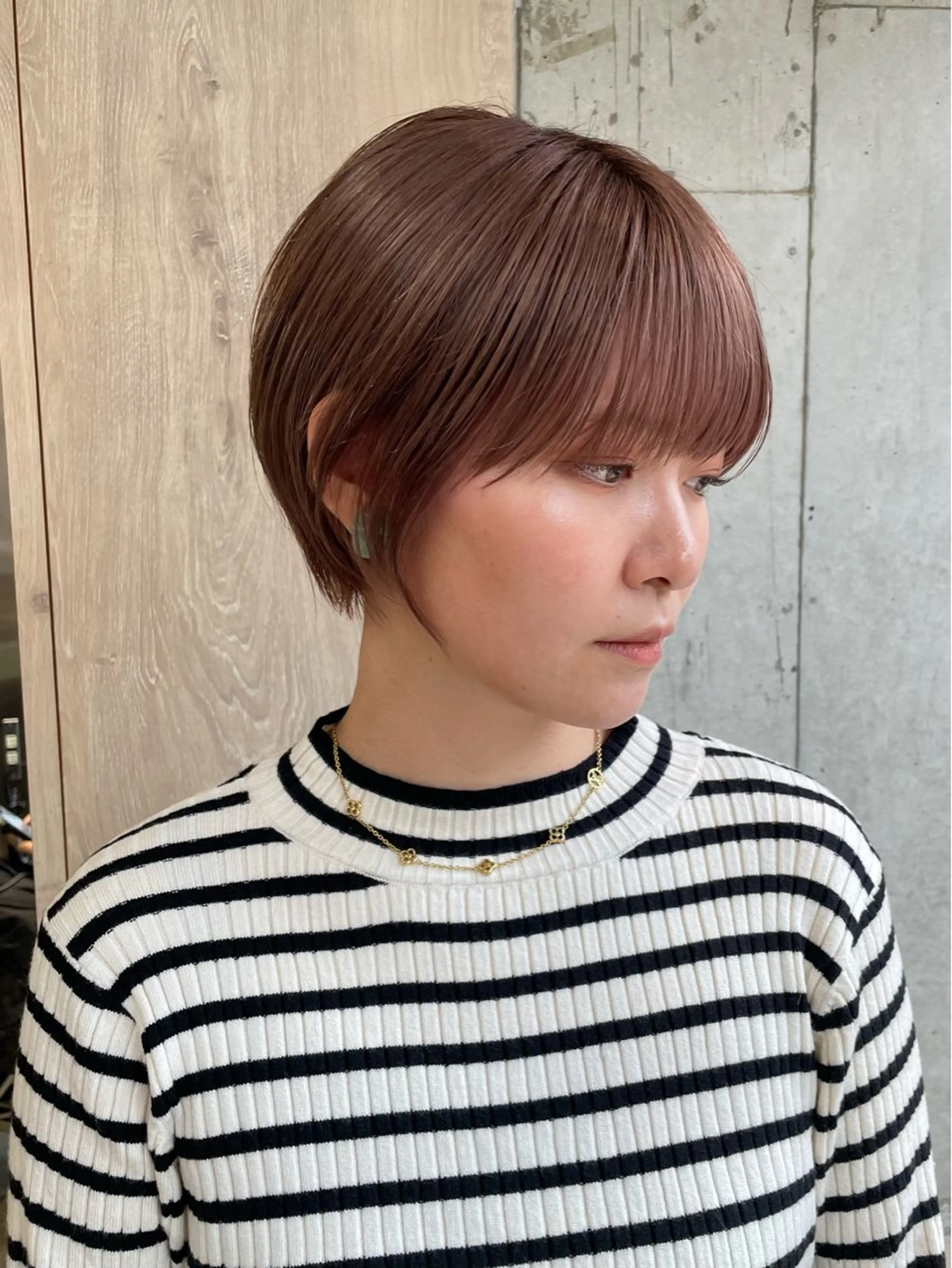 ショート カラー パーマ ヘアアレンジ メンズ レイヤー特化 🎀モモカ🎀のヘアスタイル