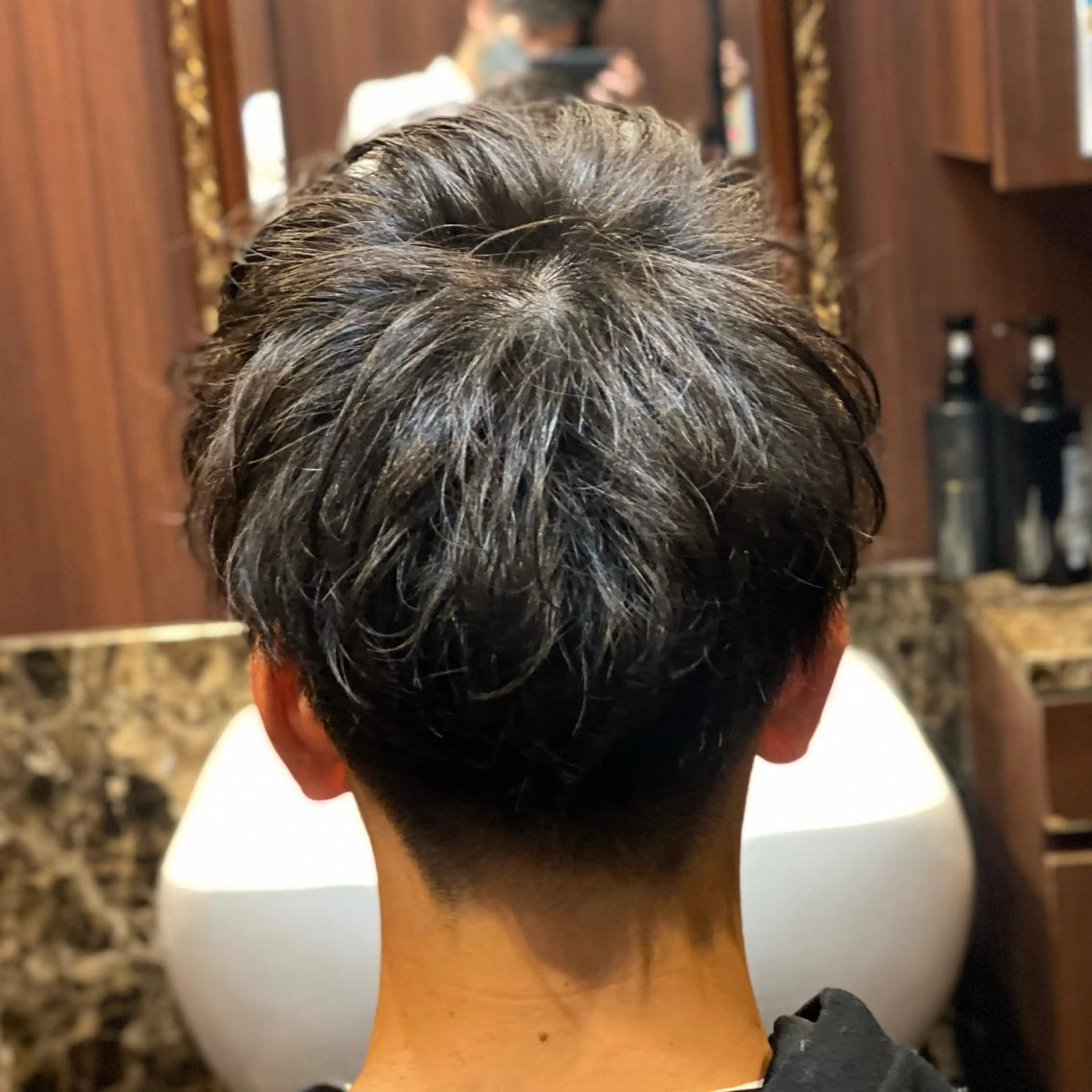 ショート メンズ 浅見 天翔のヘアスタイル