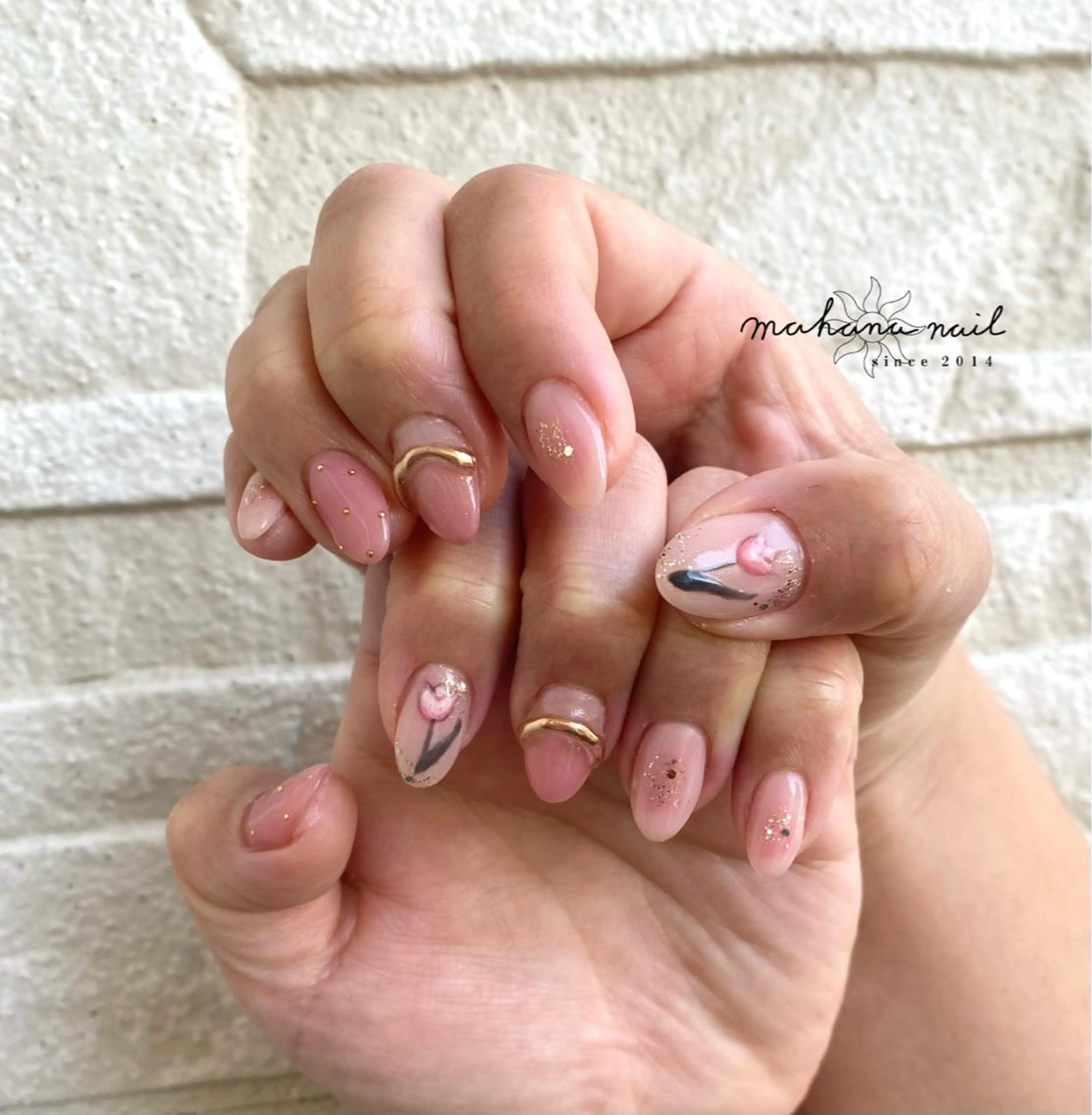 ネイル 持ち込み mahana nailのネイルデザイン