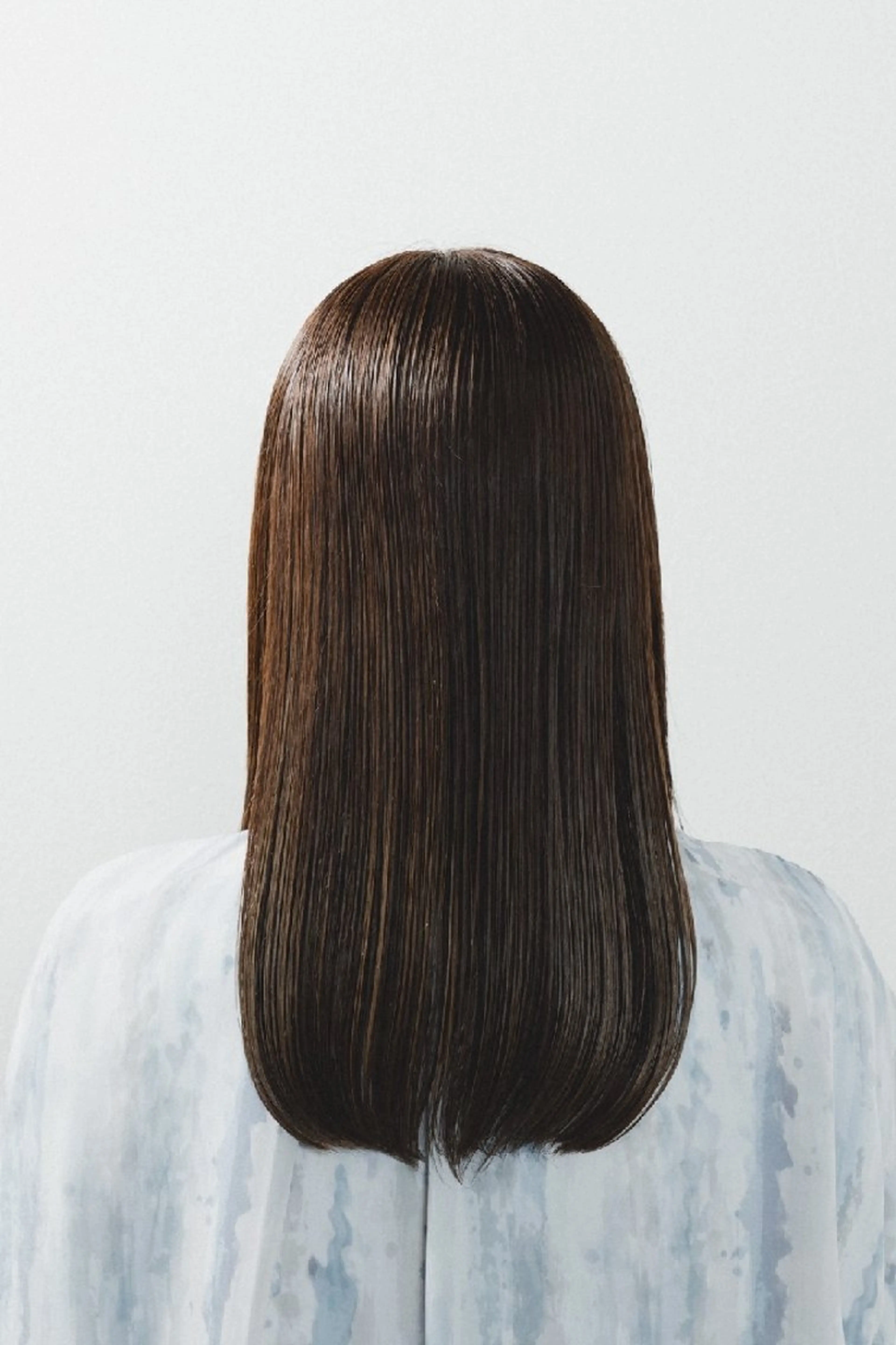 セミロング ヘアカラー トリートメント シェア ハピのヘアスタイル