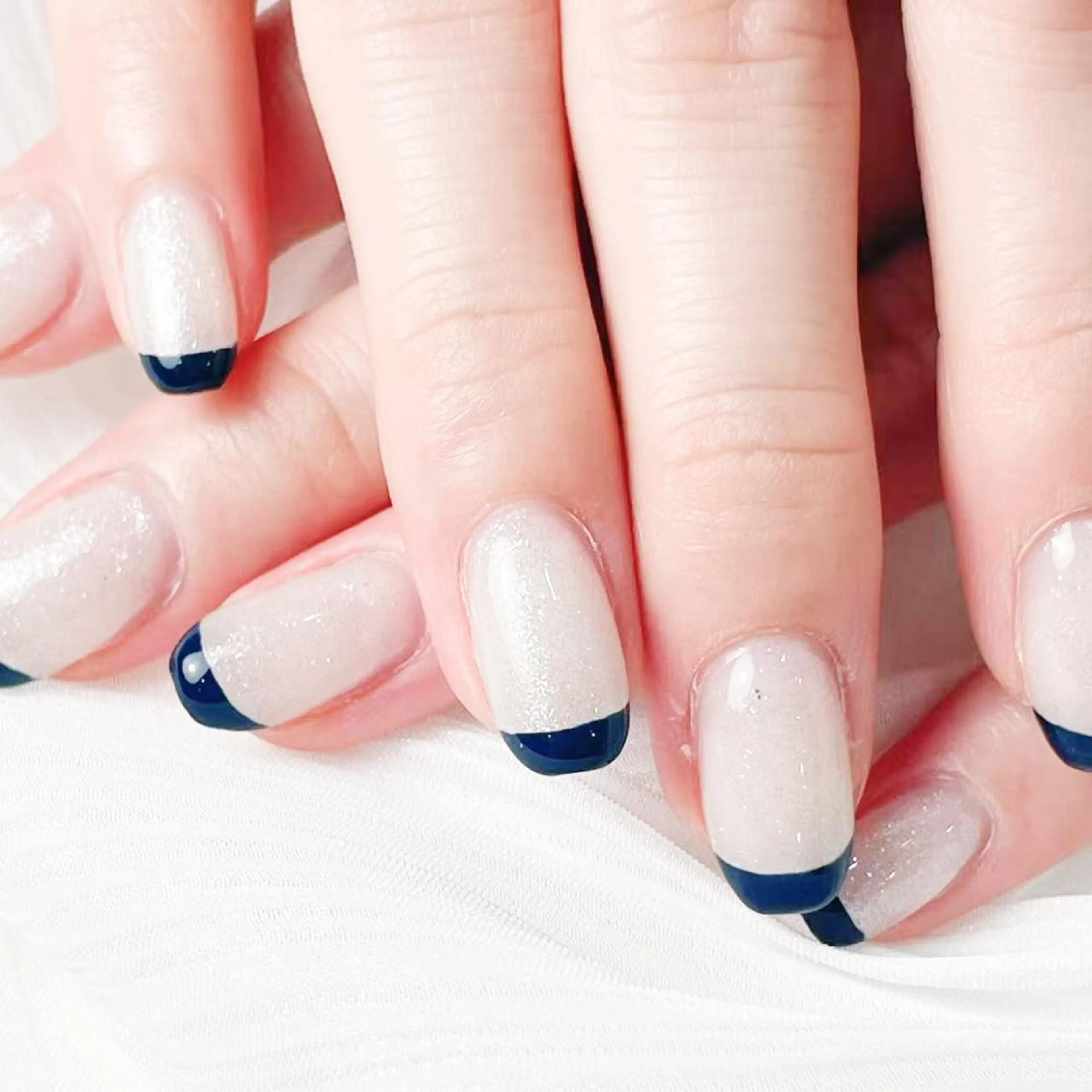 ★新登場★【マグネット＋カラーフレンチ】トレンドMIX◎ちゅるちゅる¥4500(オフ有)の写真