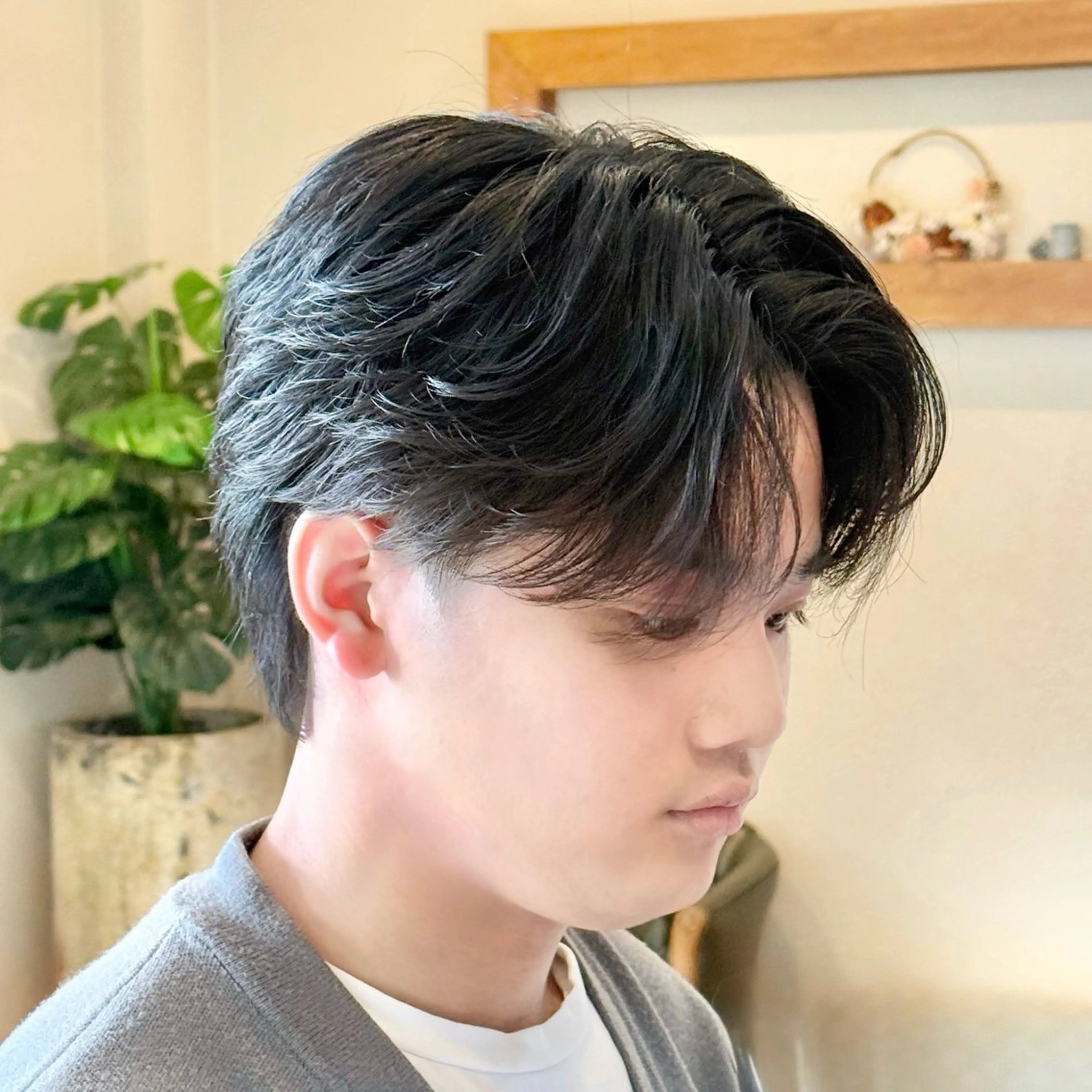 ミディアム ミディアムパーマ カット パーマ marl 鈴鹿 / SHINのヘアスタイル