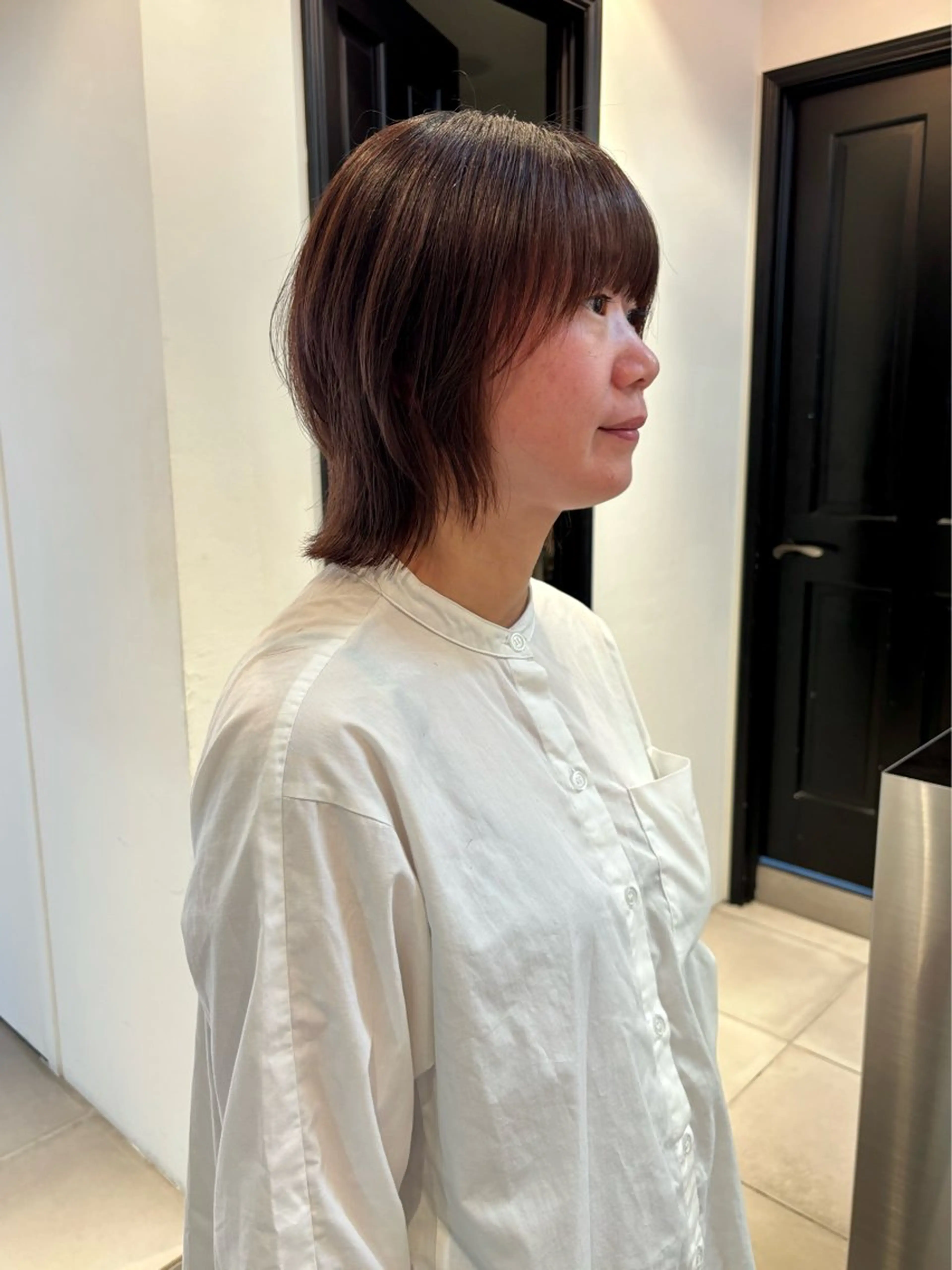 ショート riria/ボブ /透明感カラー🎀のヘアスタイル