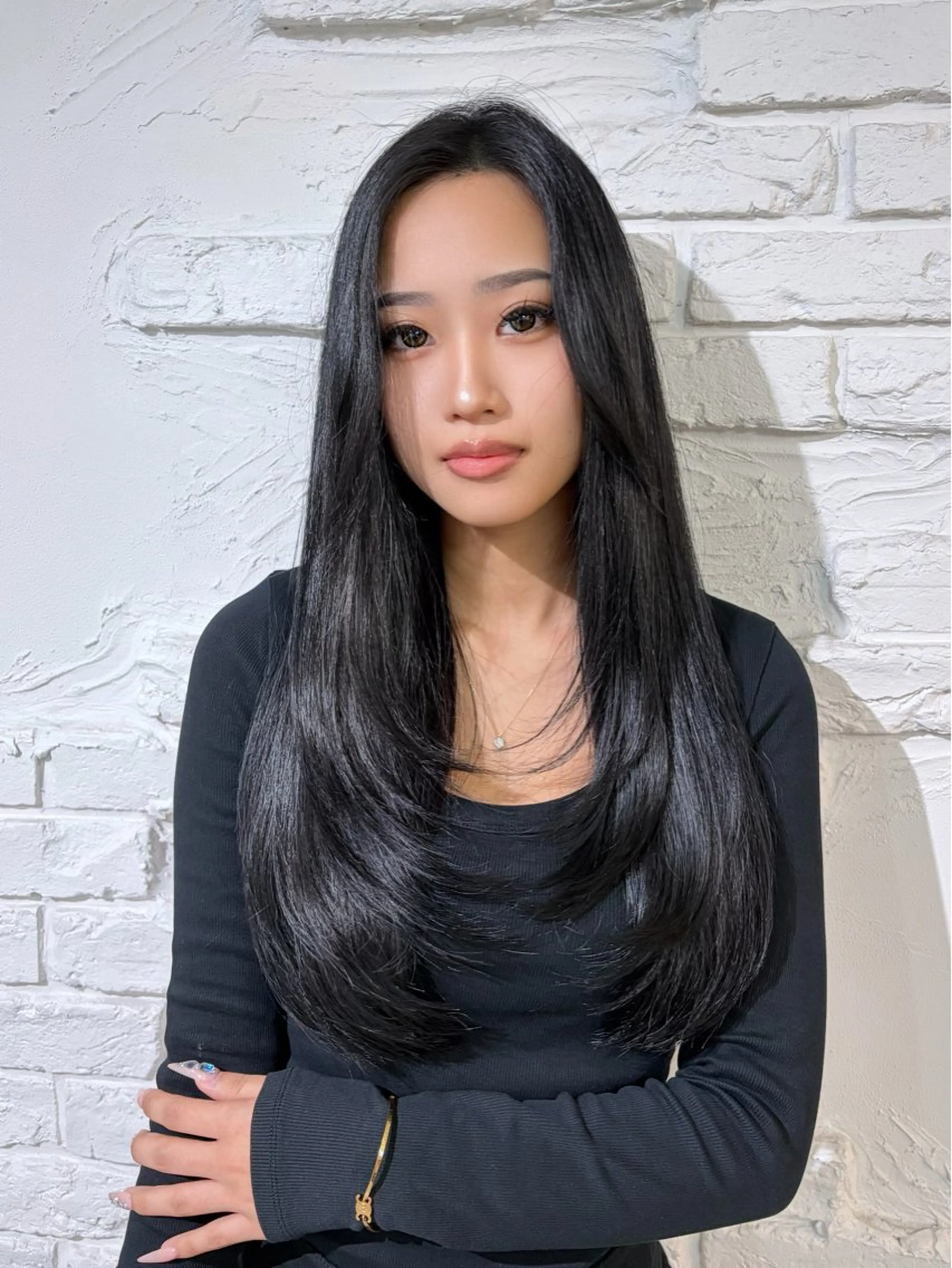 ロング カット ヘアカラー ayari🌸西梅田 カットモデル募集中✨のヘアスタイル