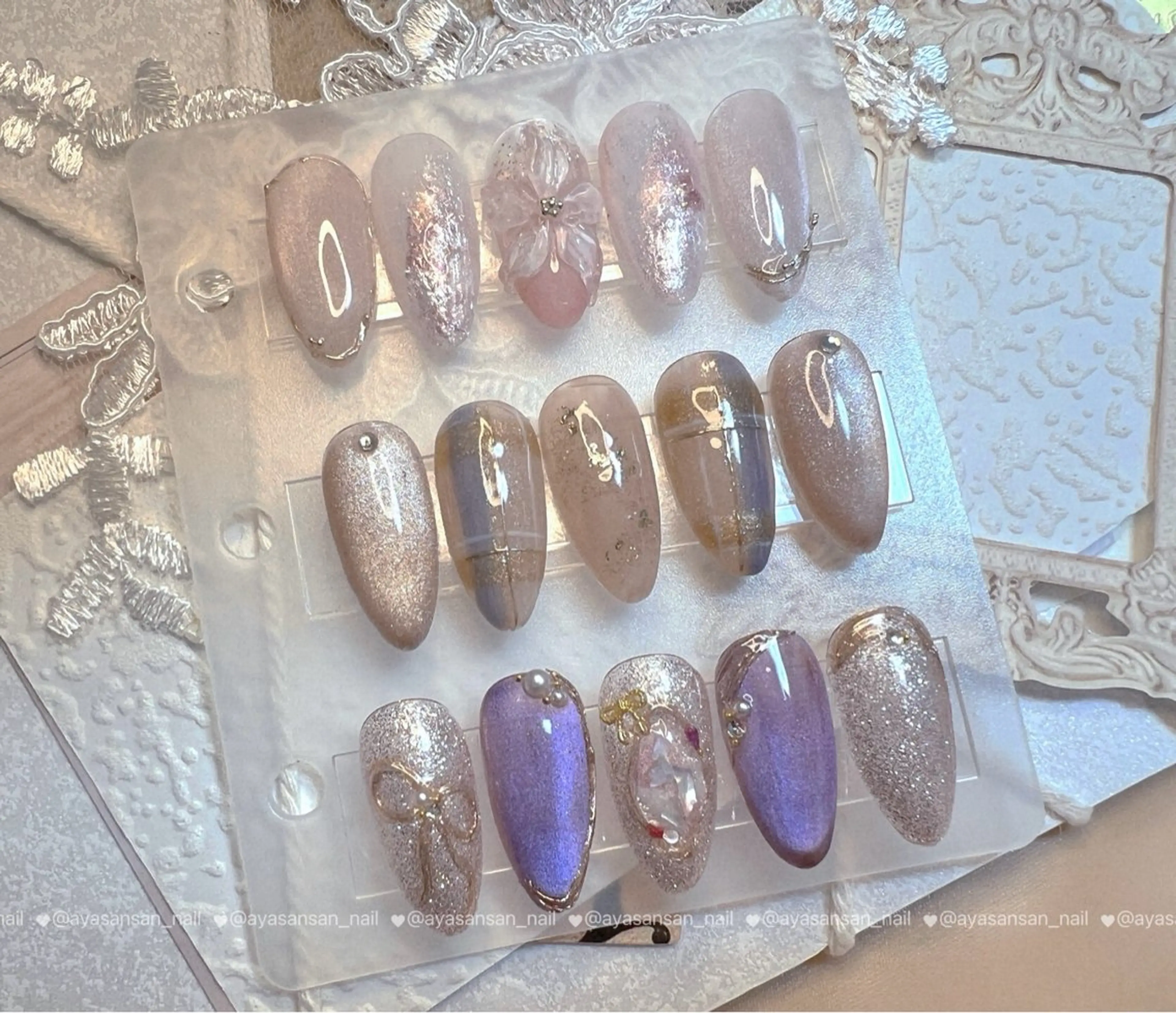 ネイル ニュアンスネイル ピンク ハンドネイル ハンドケア あや✨🌸長さだし カワイイ系ピンク専門のネイルデザイン