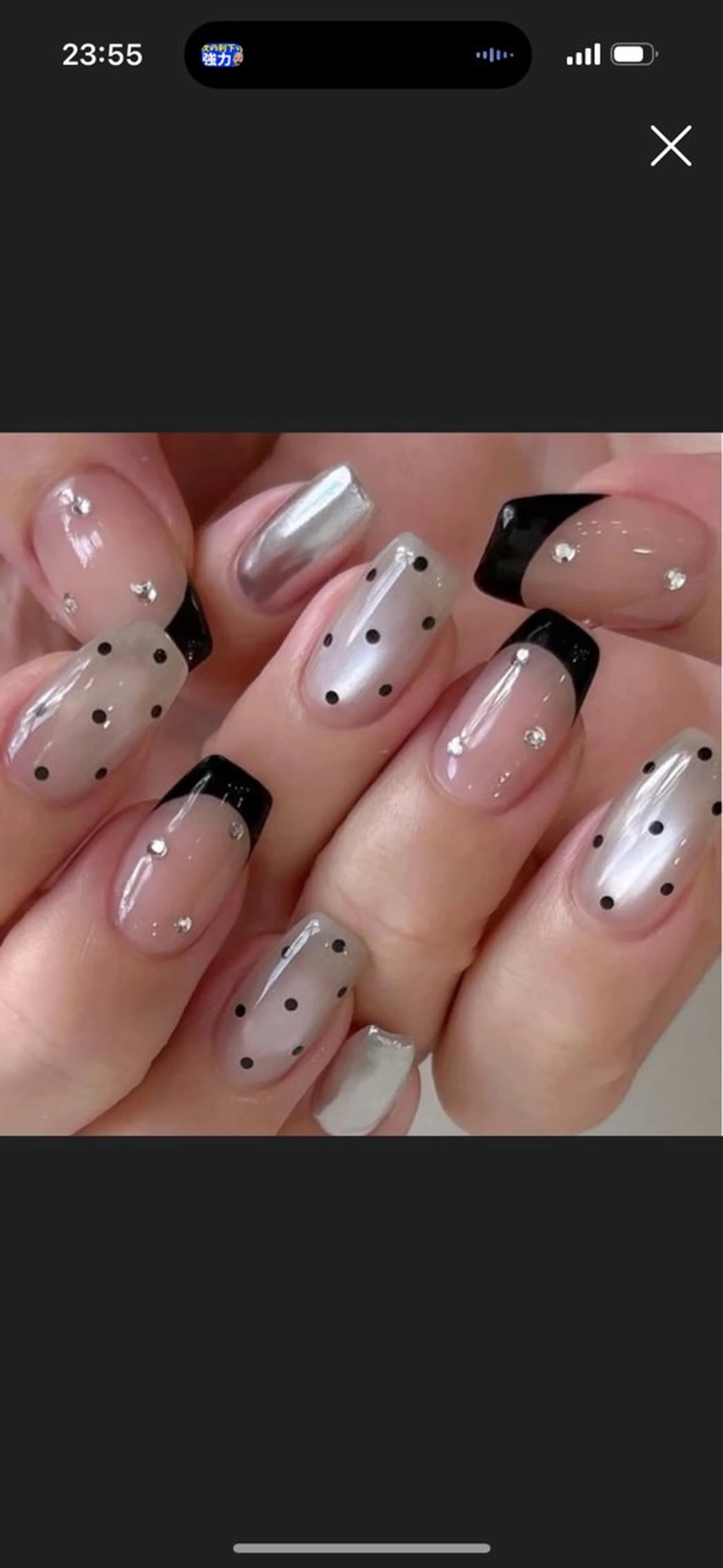 ネイル アートネイル べっ甲ネイル ボルドー チークネイル ドット Queeens nailのネイルデザイン