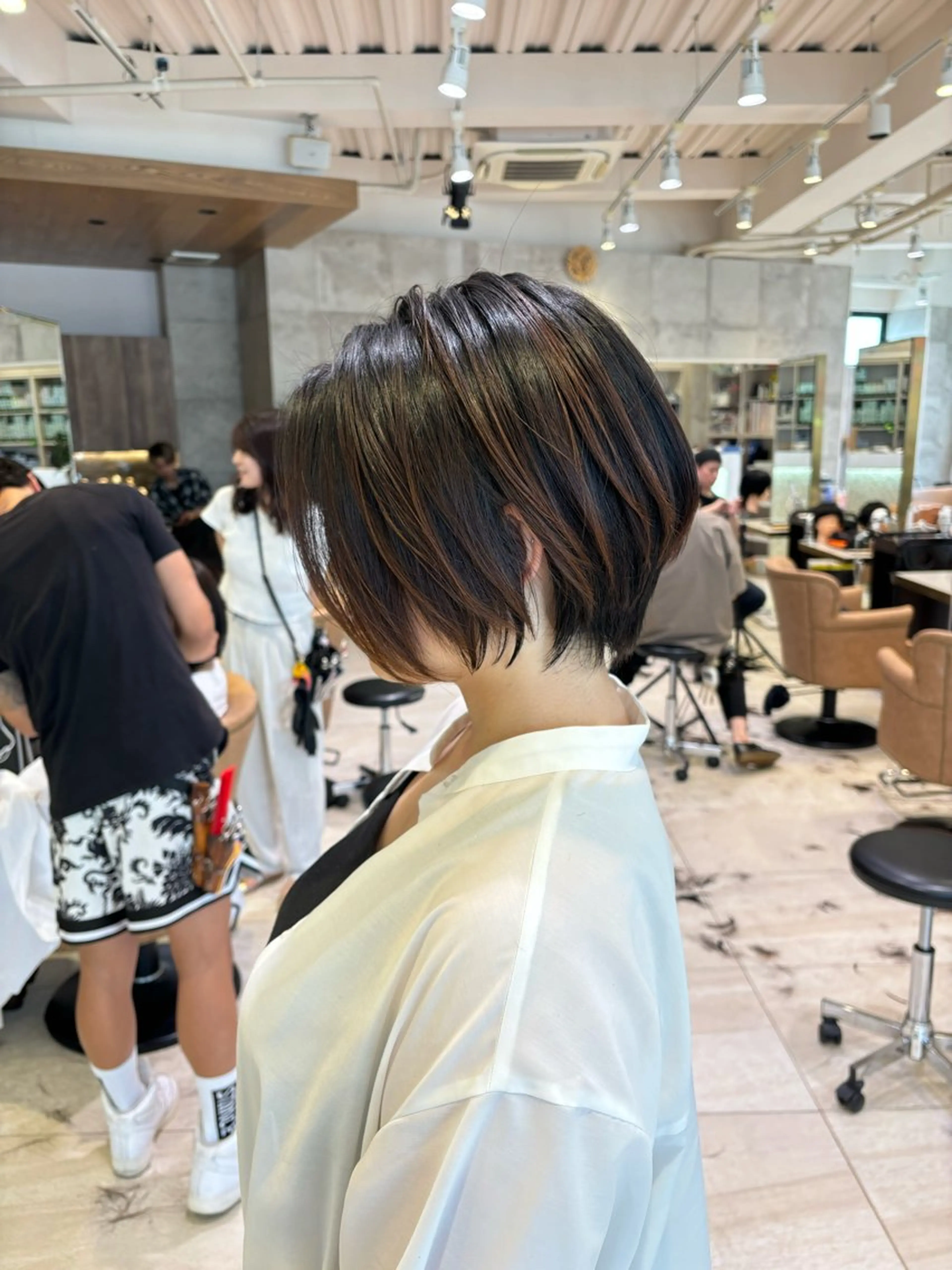 ショート ショートヘア 大人ショート特化/ カットモデル/表参道のヘアスタイル