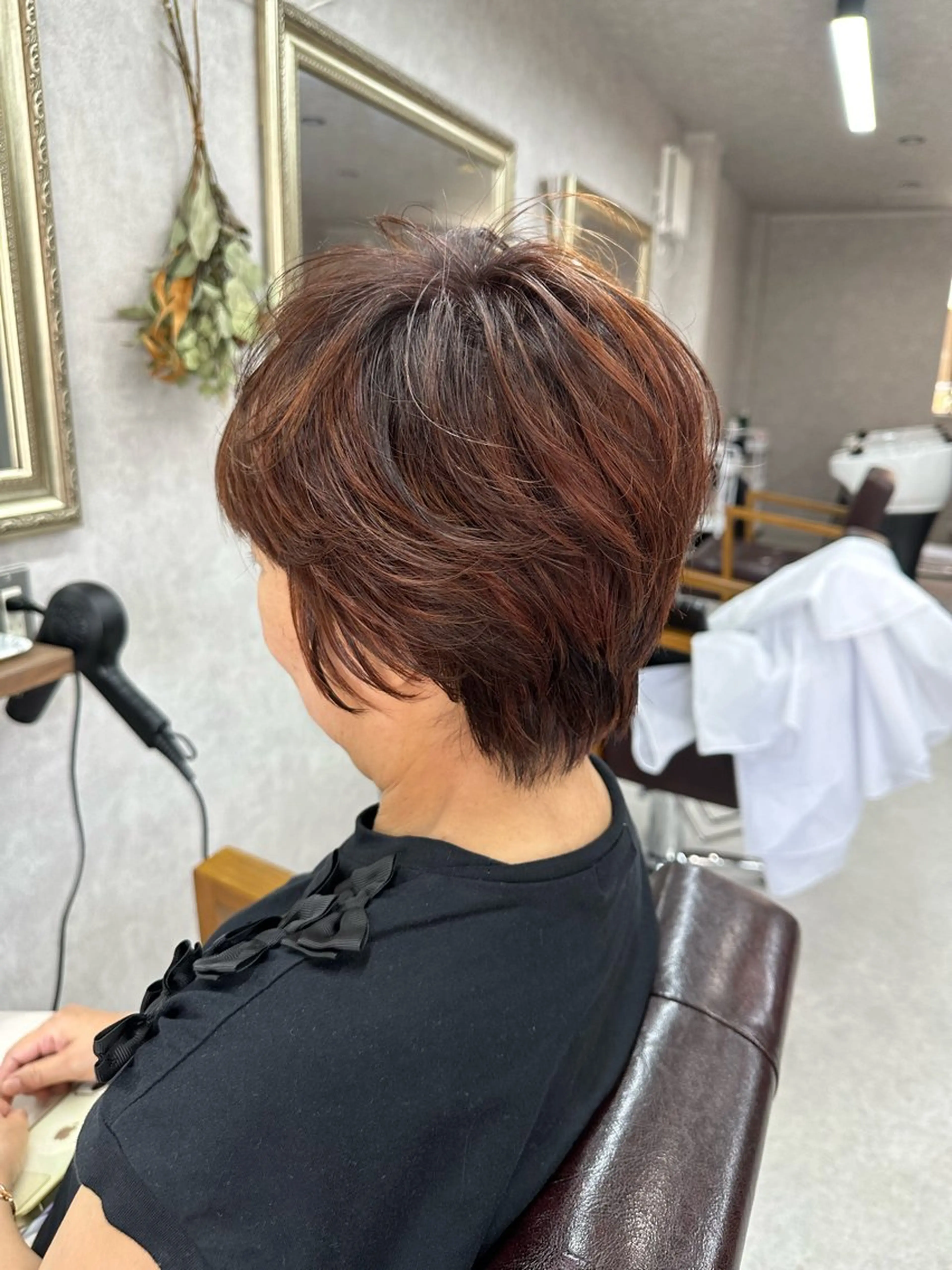 ショート カット ヘアカラー トリートメント Lien 深井店のヘアスタイル