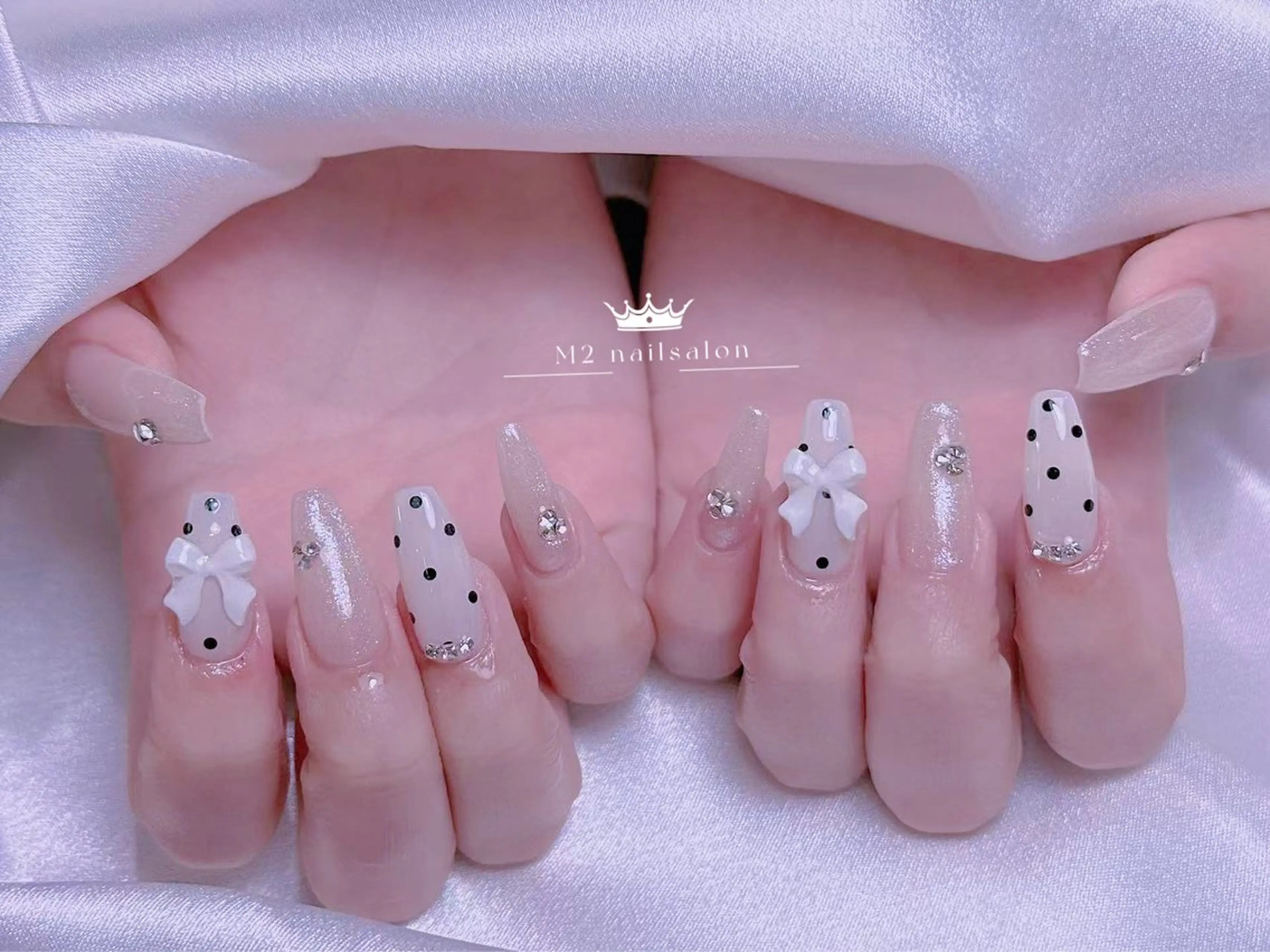 ネイル ハンドネイル 長さだし専門店 M2　rikaのネイルデザイン