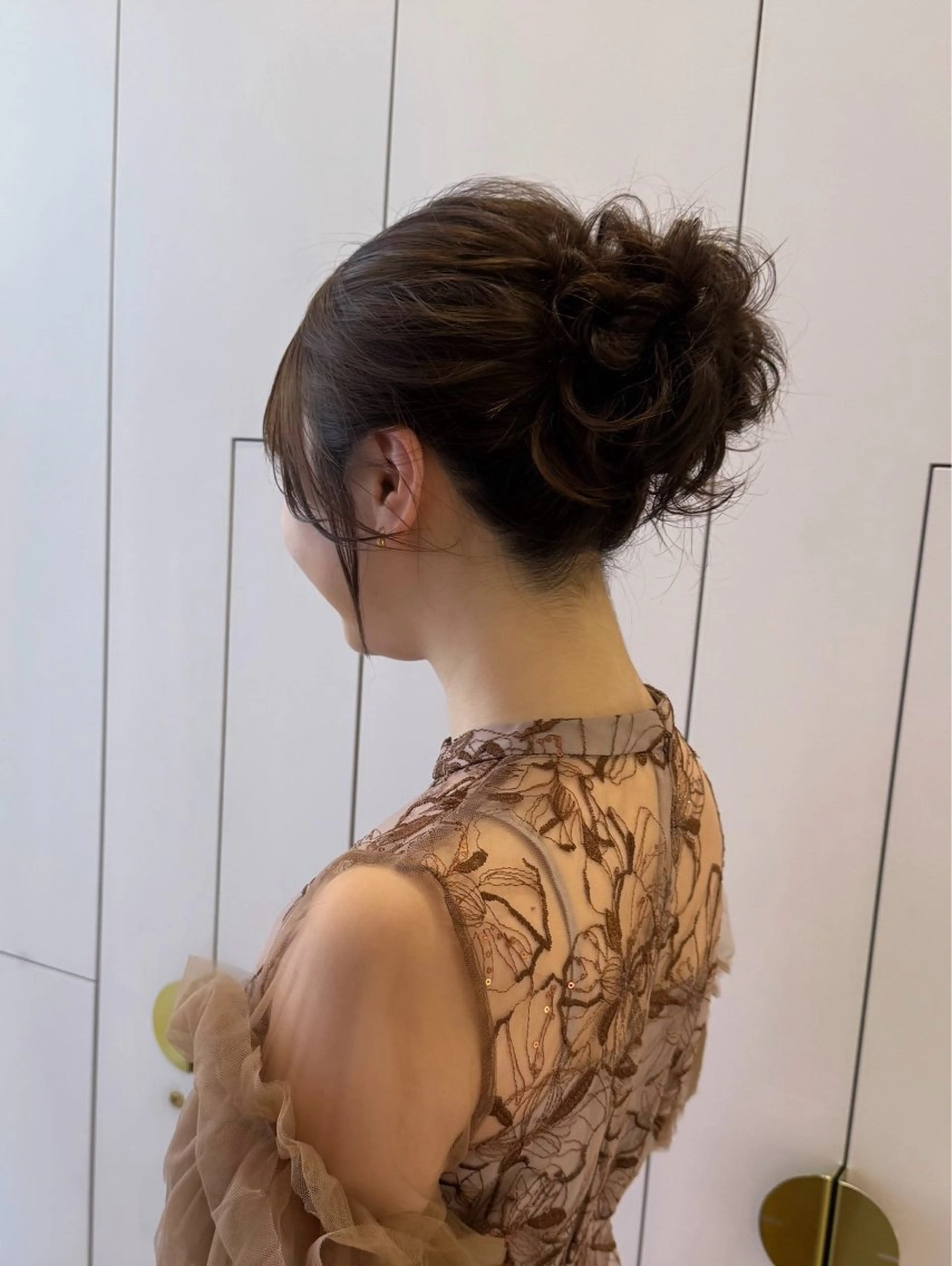 ヘアアレンジ ヘアセット 暖色/オリーブカラー /中村未来🍒🫒のヘアスタイル