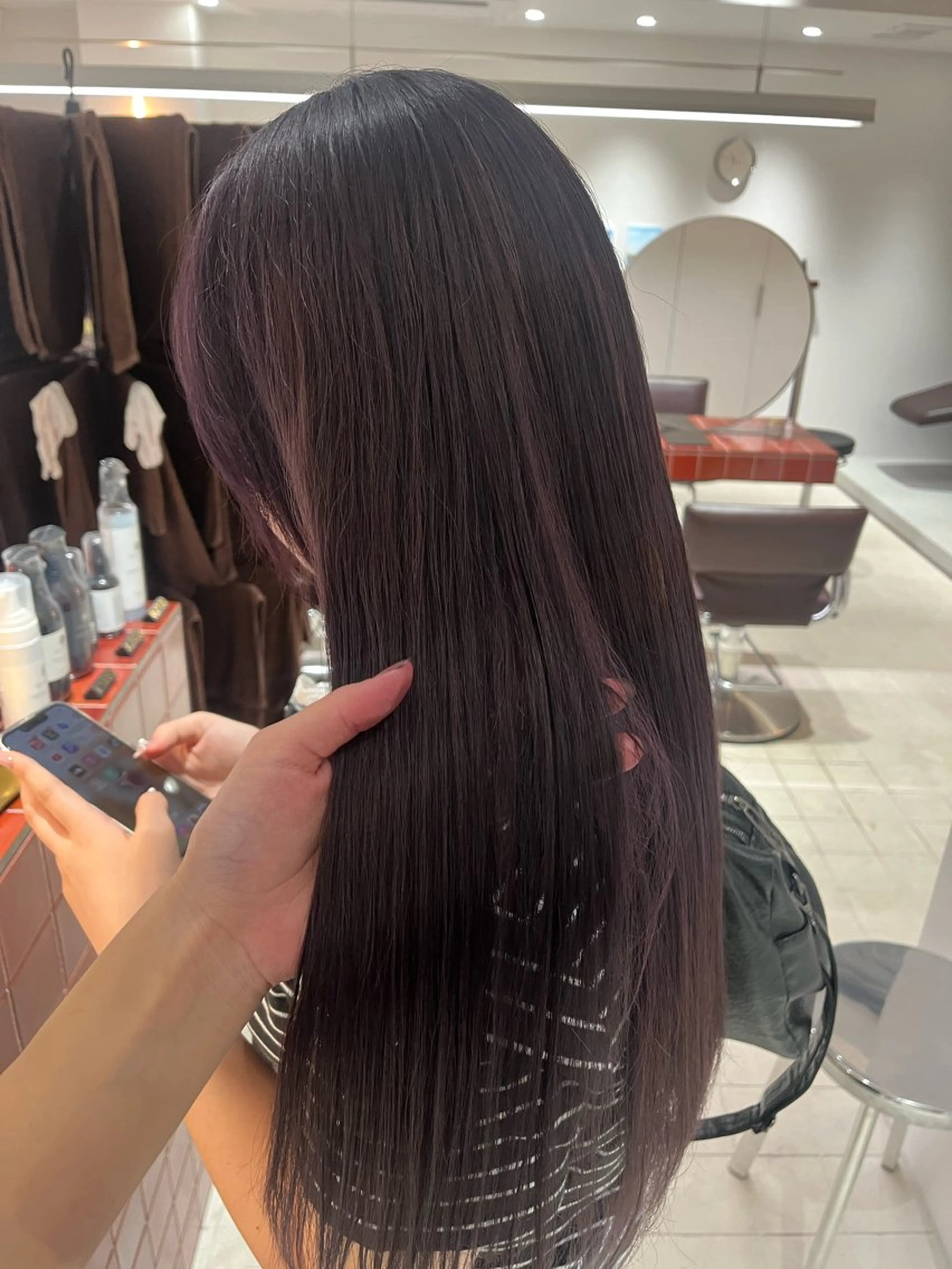 カラー 透明感\モテカラー 🫧🎀YUUのヘアスタイル