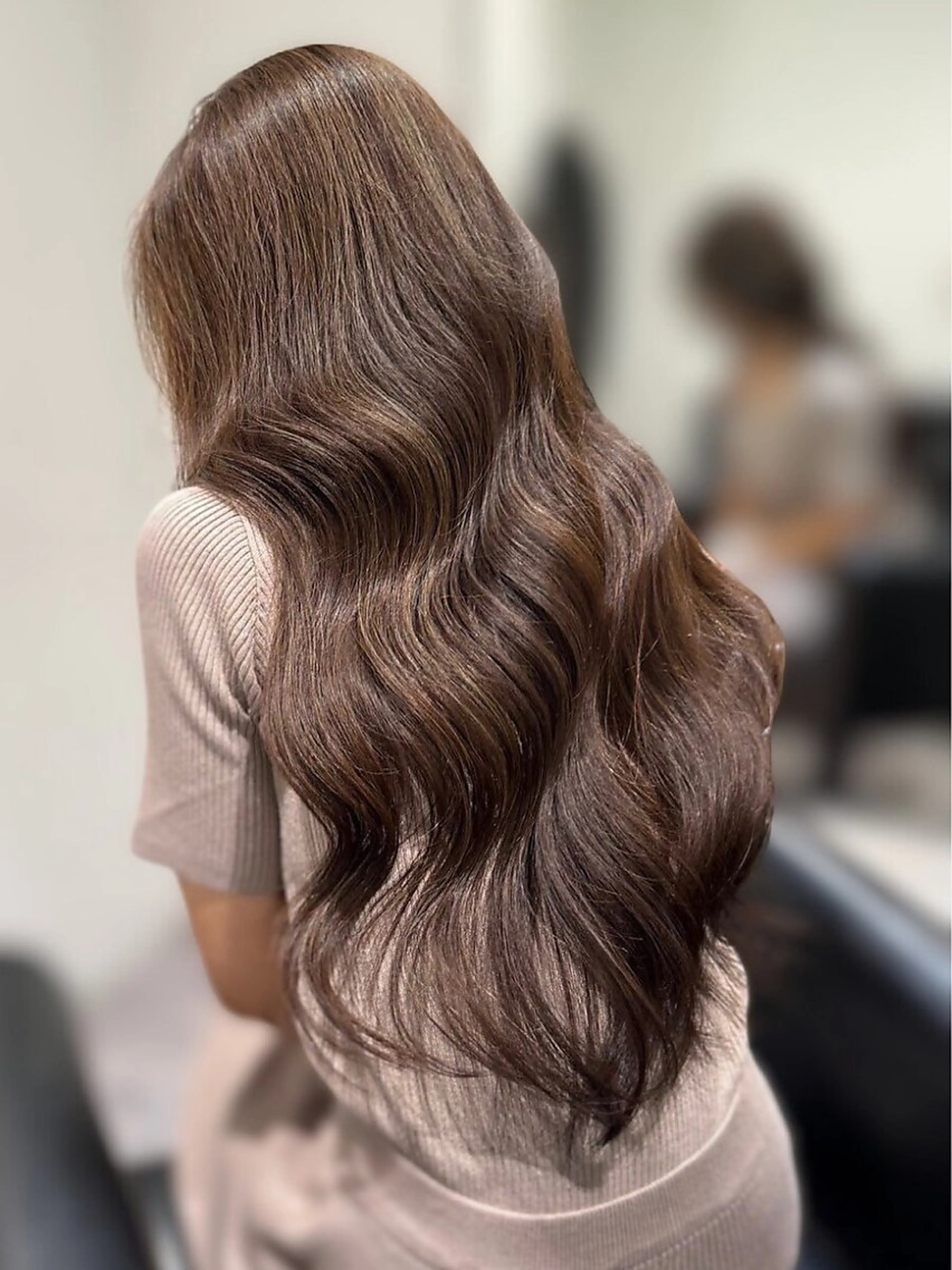 ロング 平田 七海のヘアスタイル