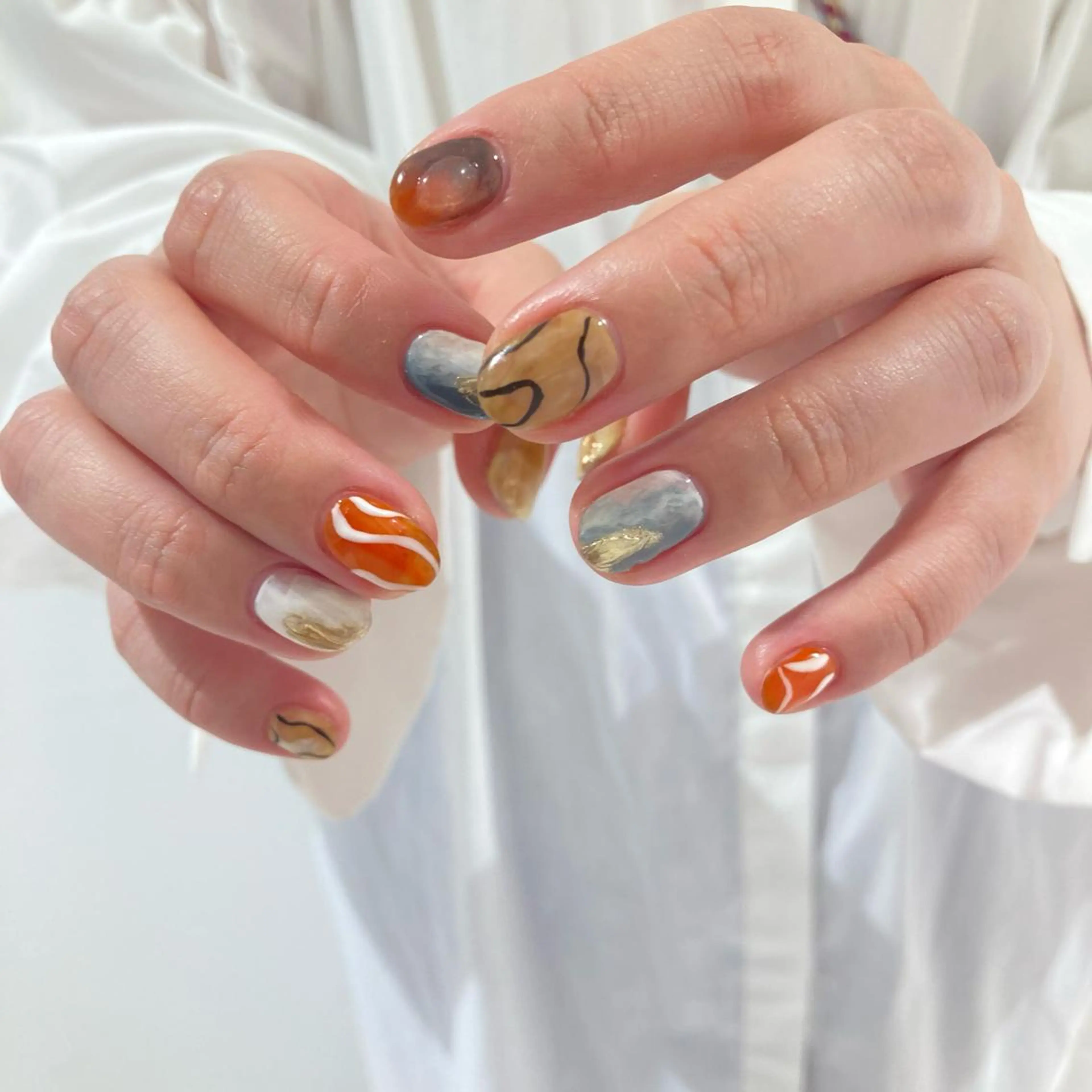 ネイル haruka 🐈のネイルデザイン