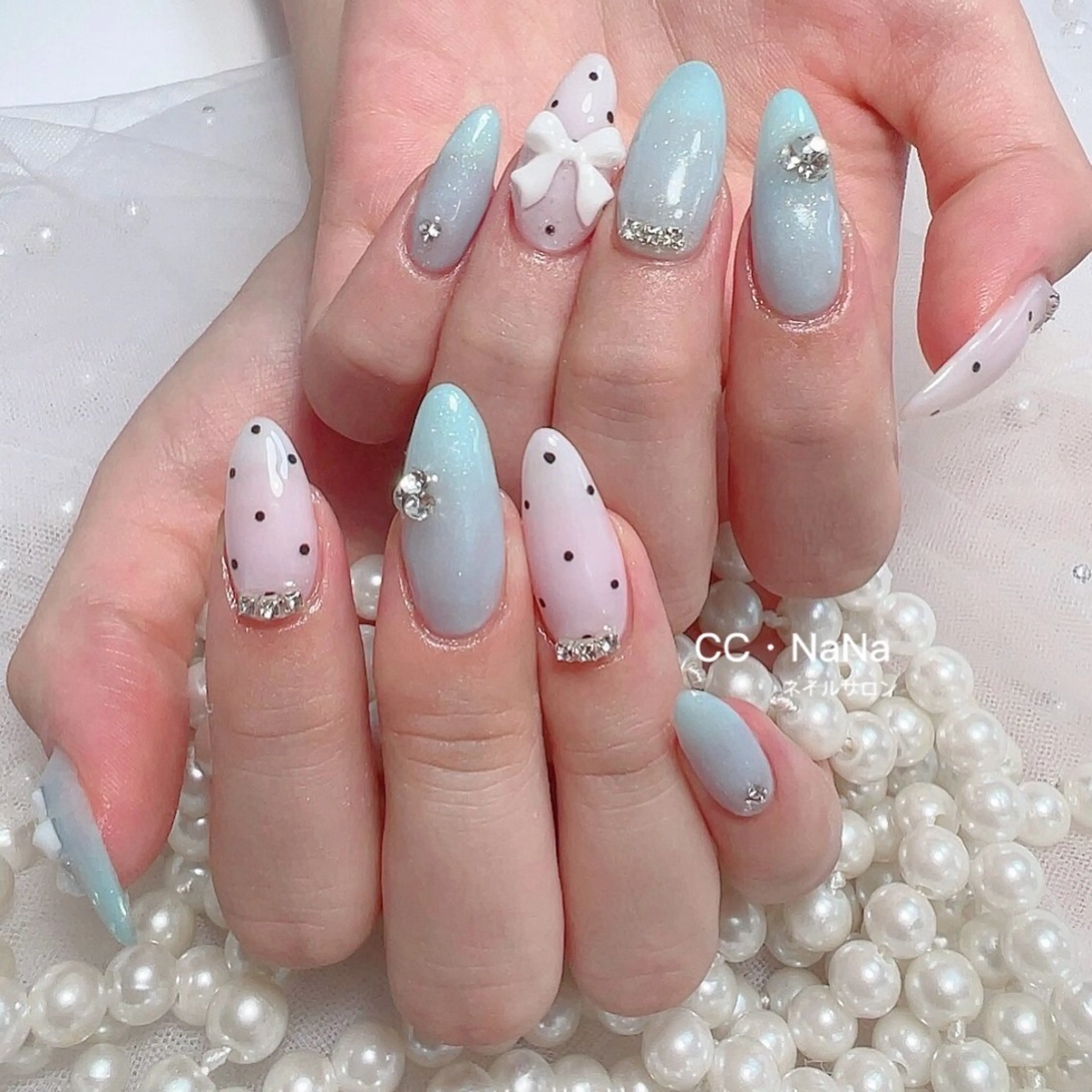 ネイル スカルプネイル ハンドネイル CCNaNaスカルプ 長さだし専門💎Yoのネイルデザイン