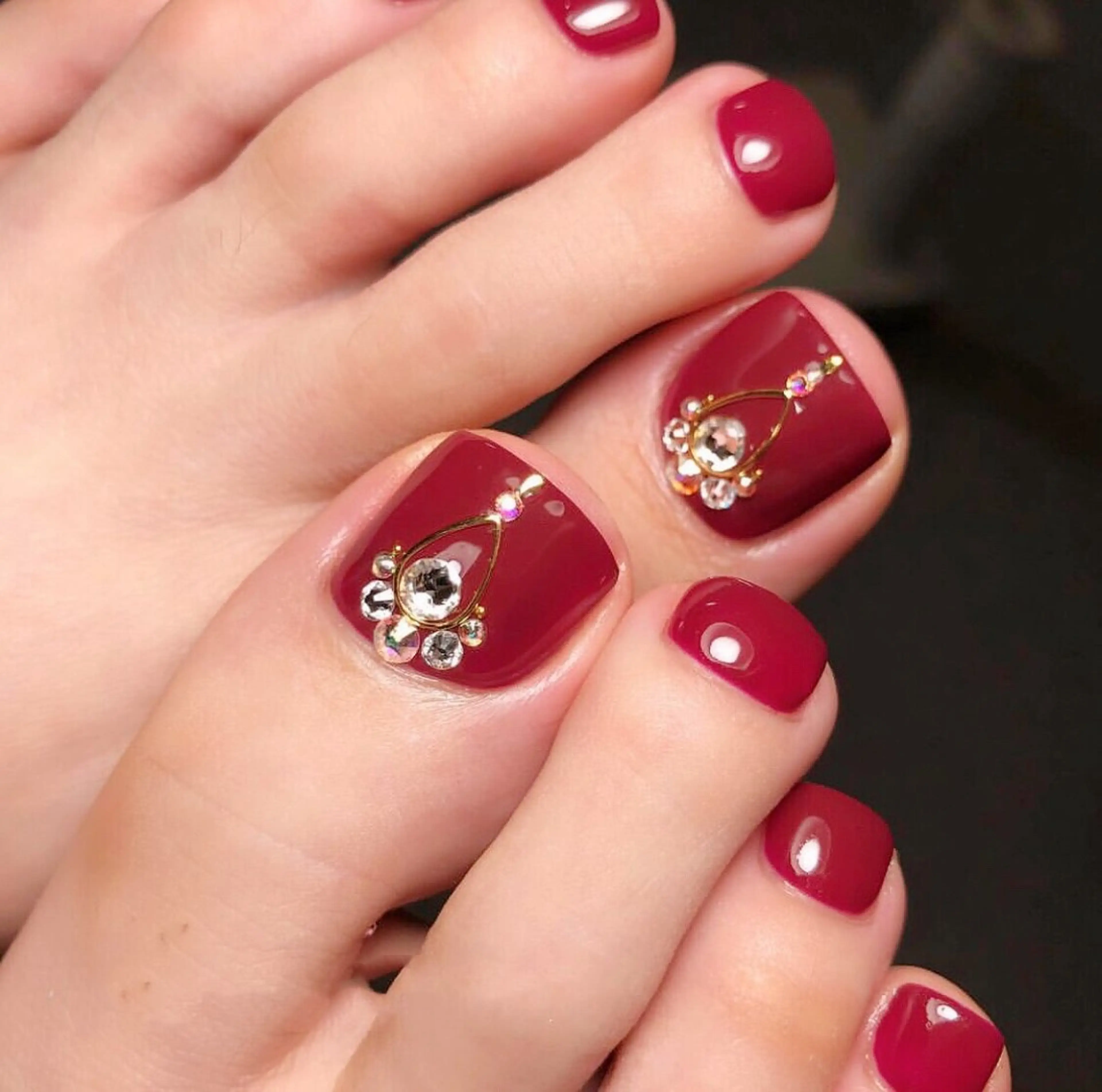 初回のみ【オフ込み無料】👉フット⭐️ 『シンプルコース』 20種類以上から選べる💗の写真