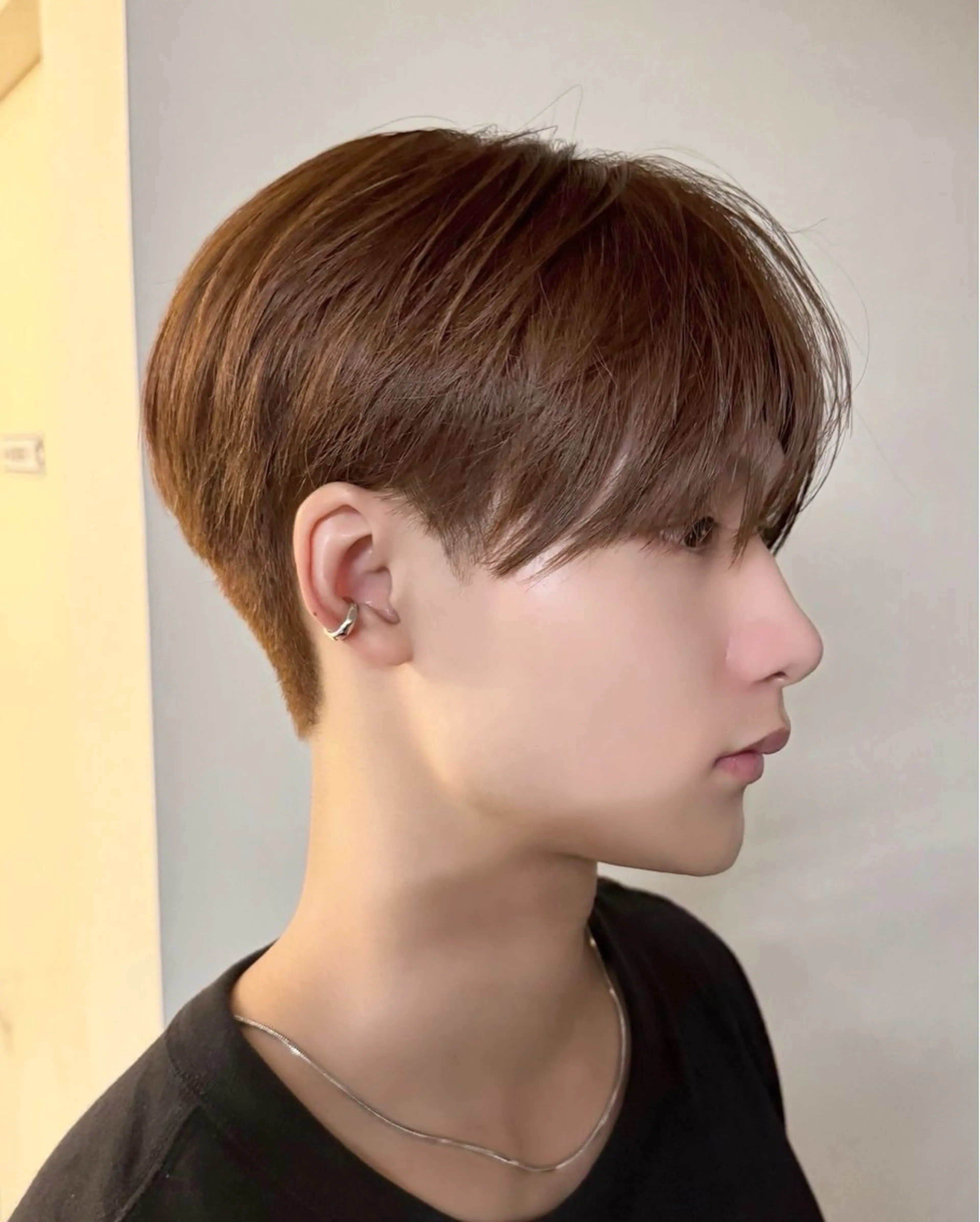 メンズ限定🌿メンズカット+髪質改善ダメ—ジレス・ケアカラー+ヘアセットの写真