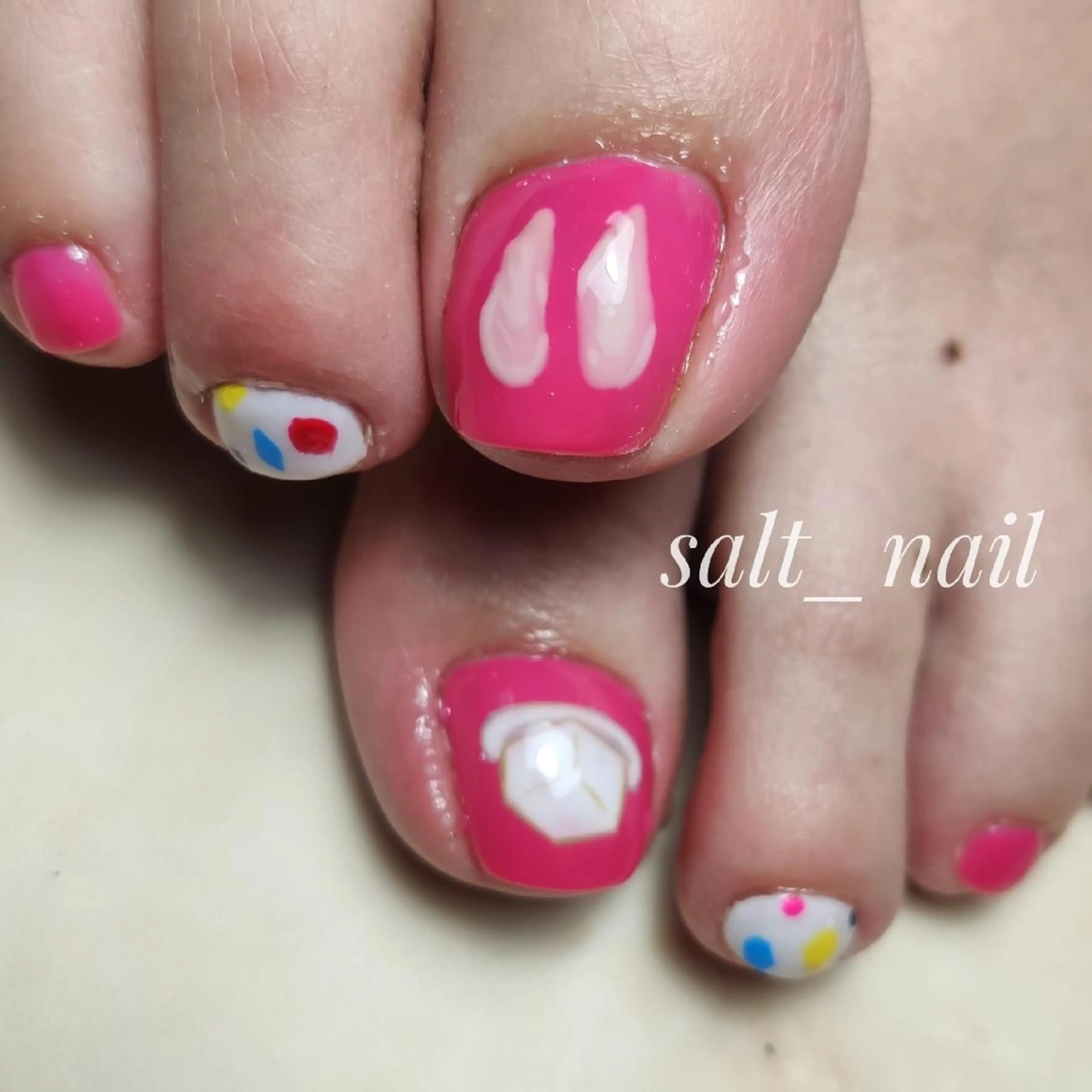 ネイル アートネイル フットネイル 個人サロン saltnailのネイルデザイン
