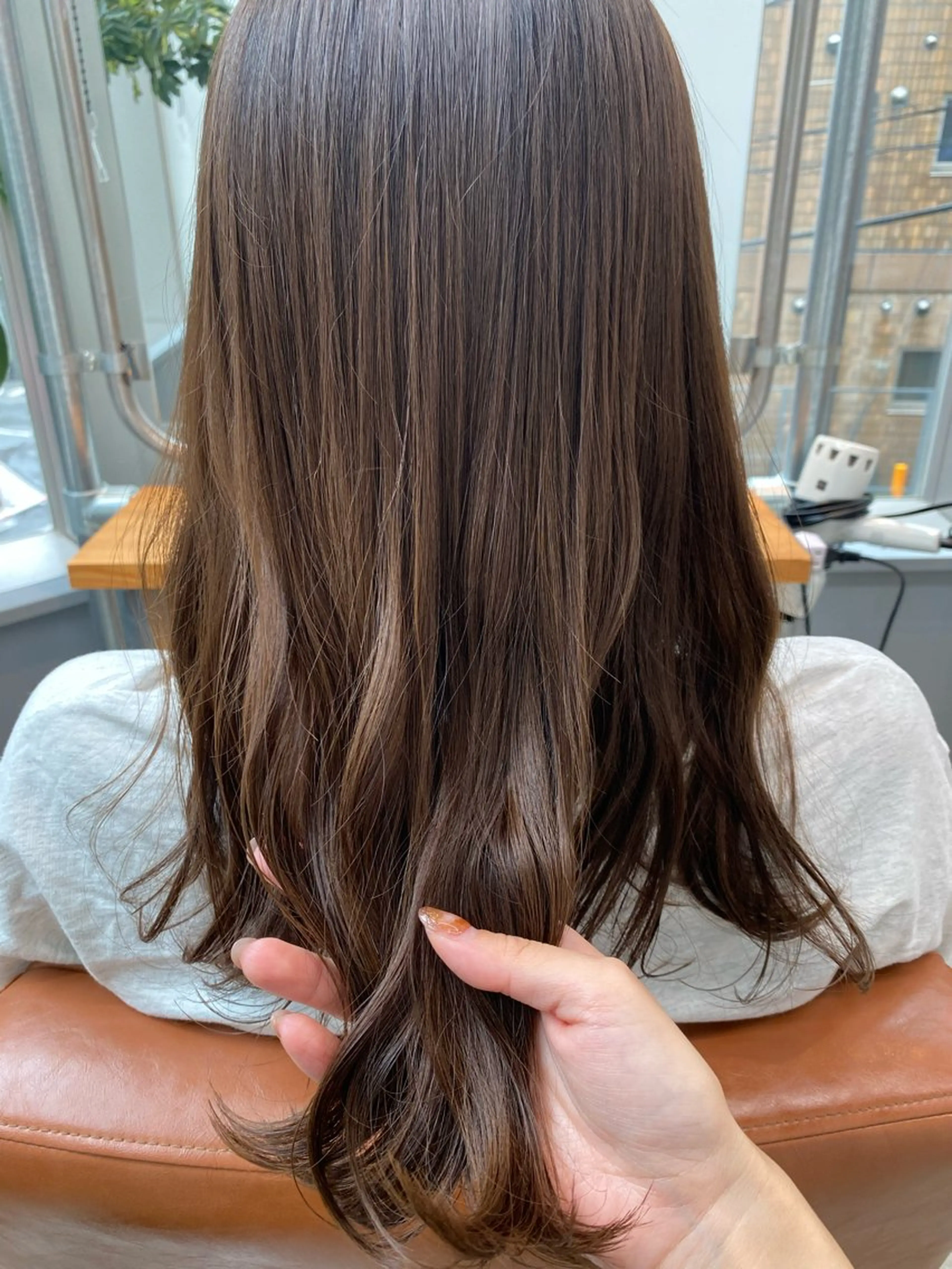 セミロング カラー 🌼ハイライト透明感 🌼maiのヘアスタイル