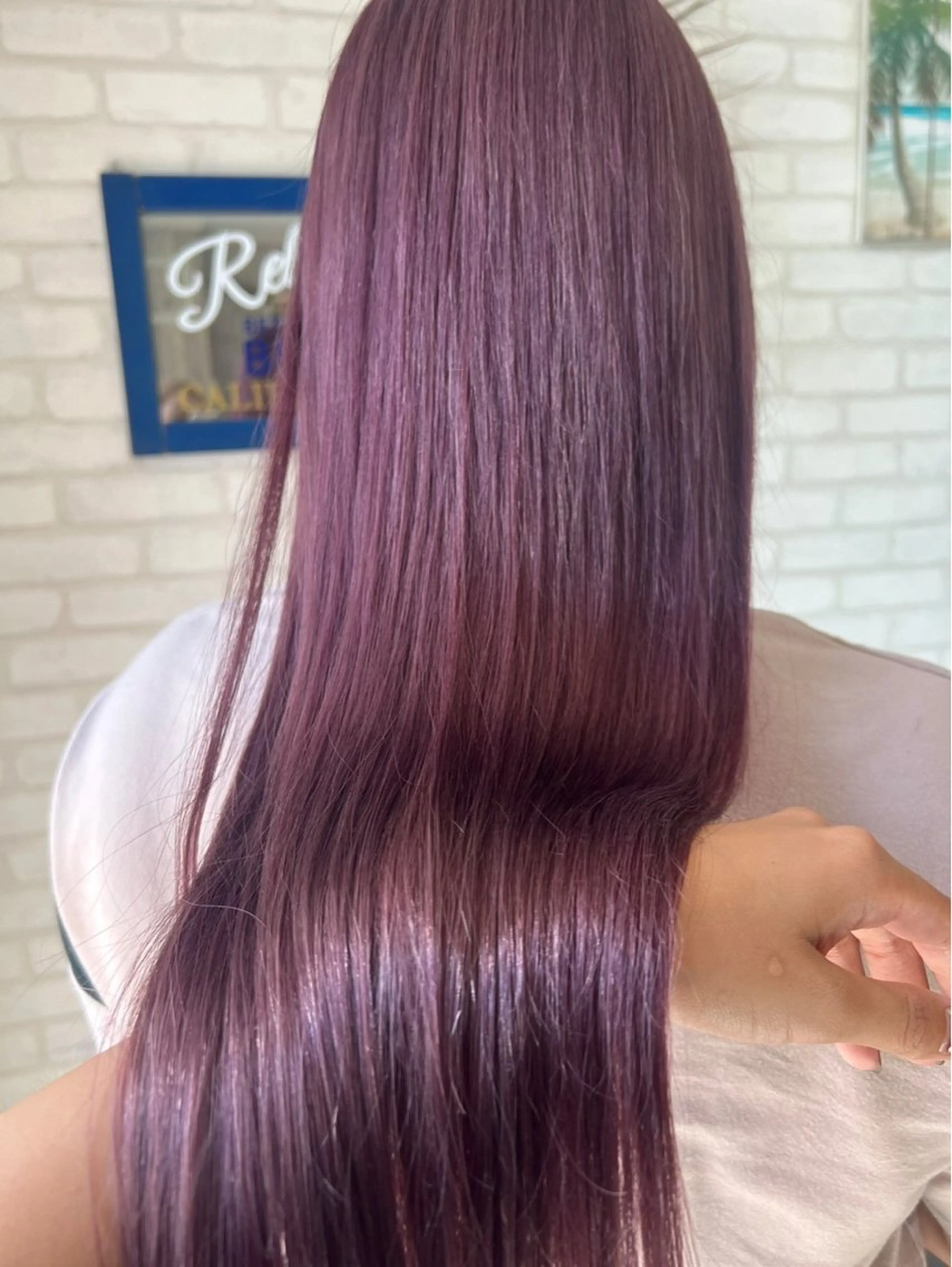 ヘアカラー トリートメント ココルアナ所属・ゆう/大阪豊中/海外 カラー/艶カラーのヘアスタイル