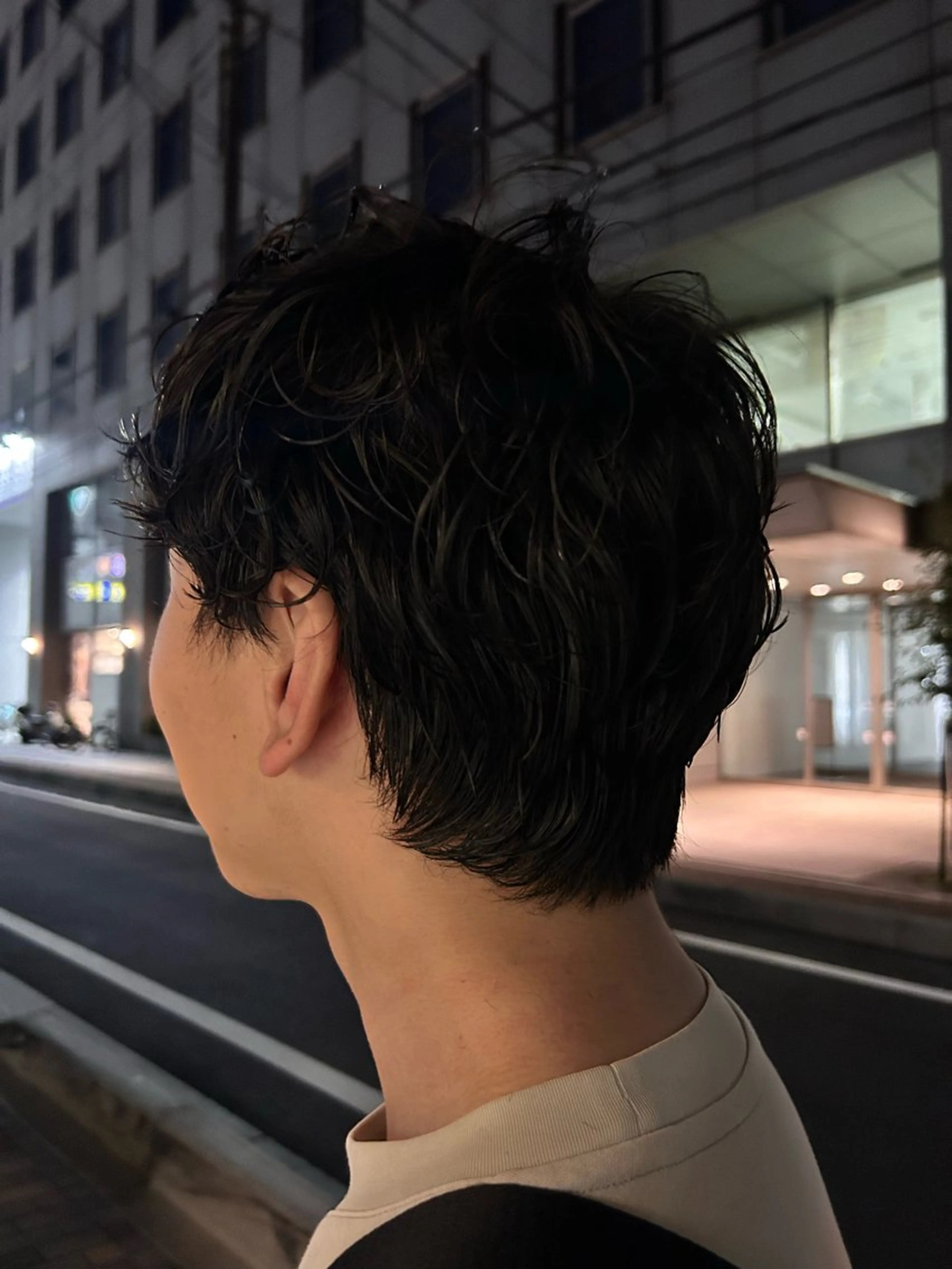 パーマ メンズ デザインカット/ パーマ/nanaのヘアスタイル