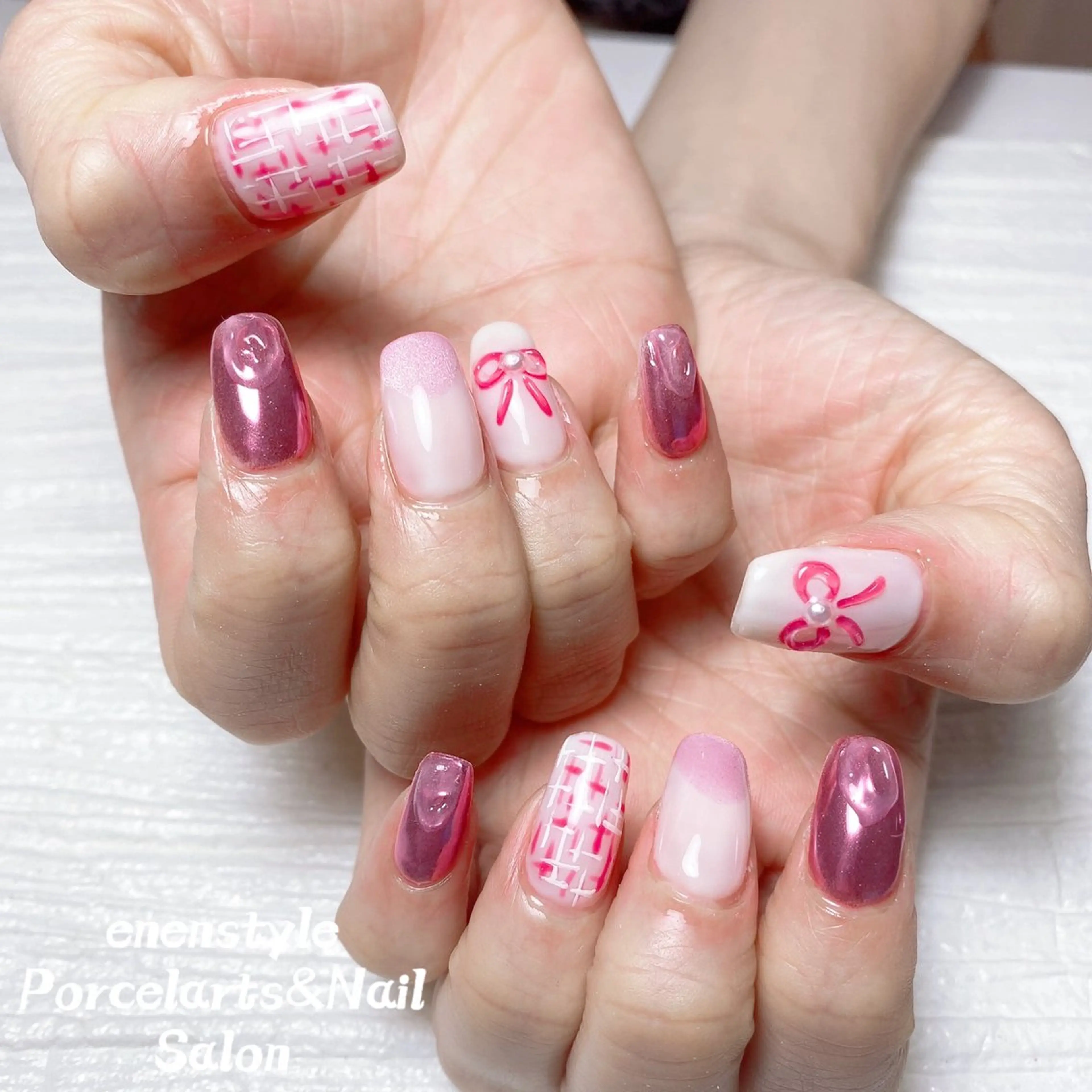 ネイル ハンドネイル 👑enen style👑のネイルデザイン