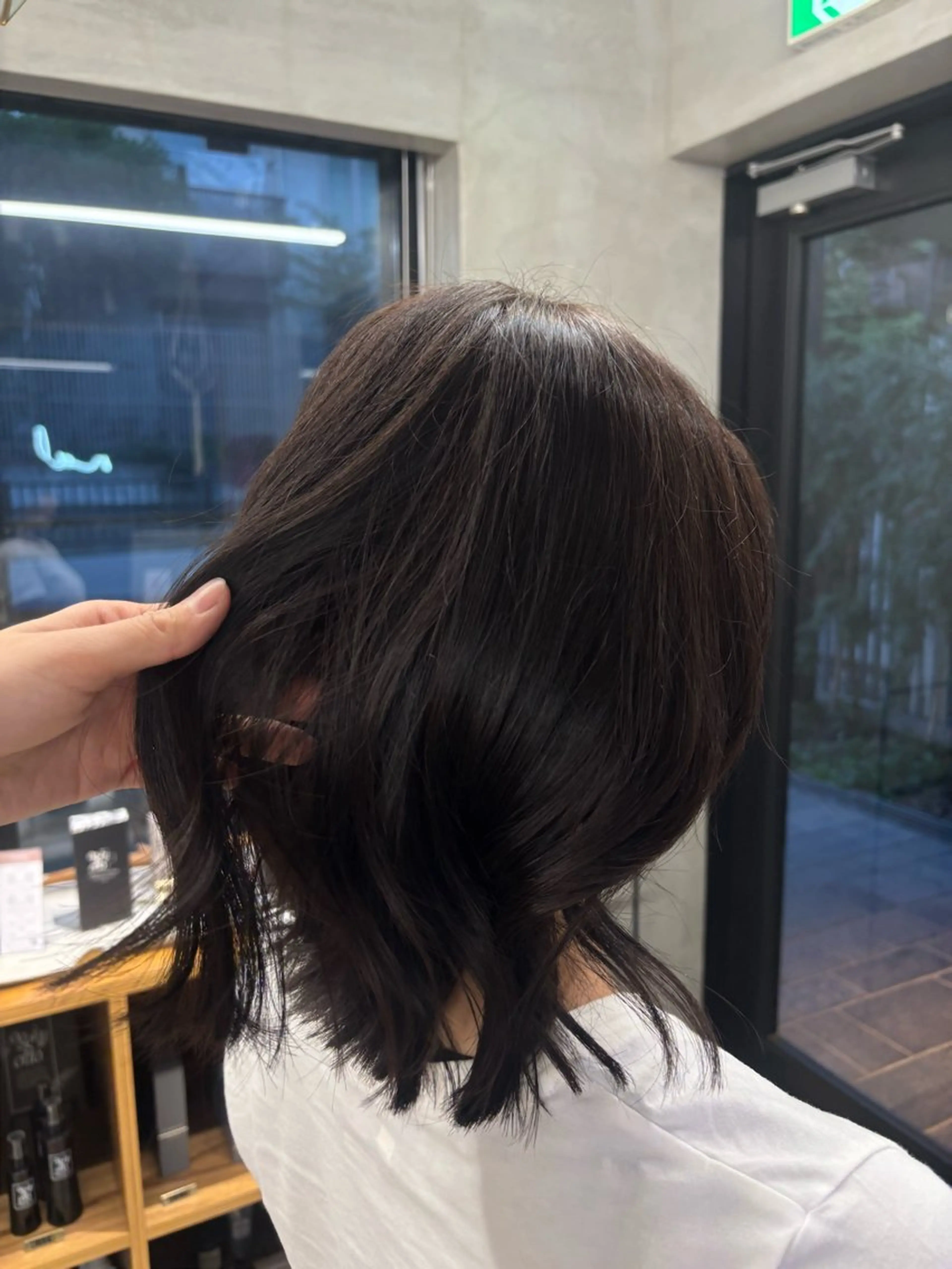 カラー 山本 美里亜のヘアスタイル