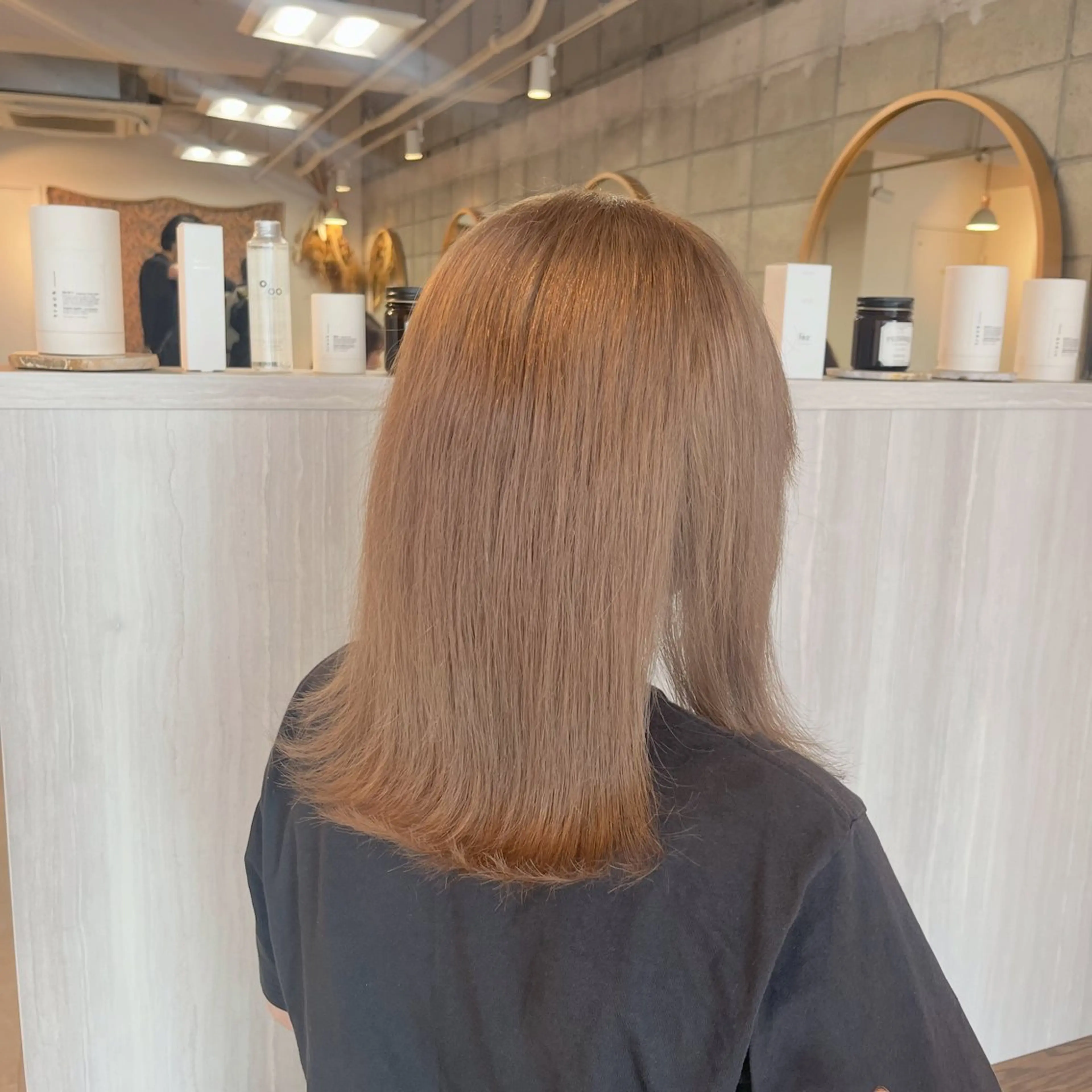 🩰ブリーチカラー(Wカラー)+『超音波』髪質改善トリートメント🩰の写真