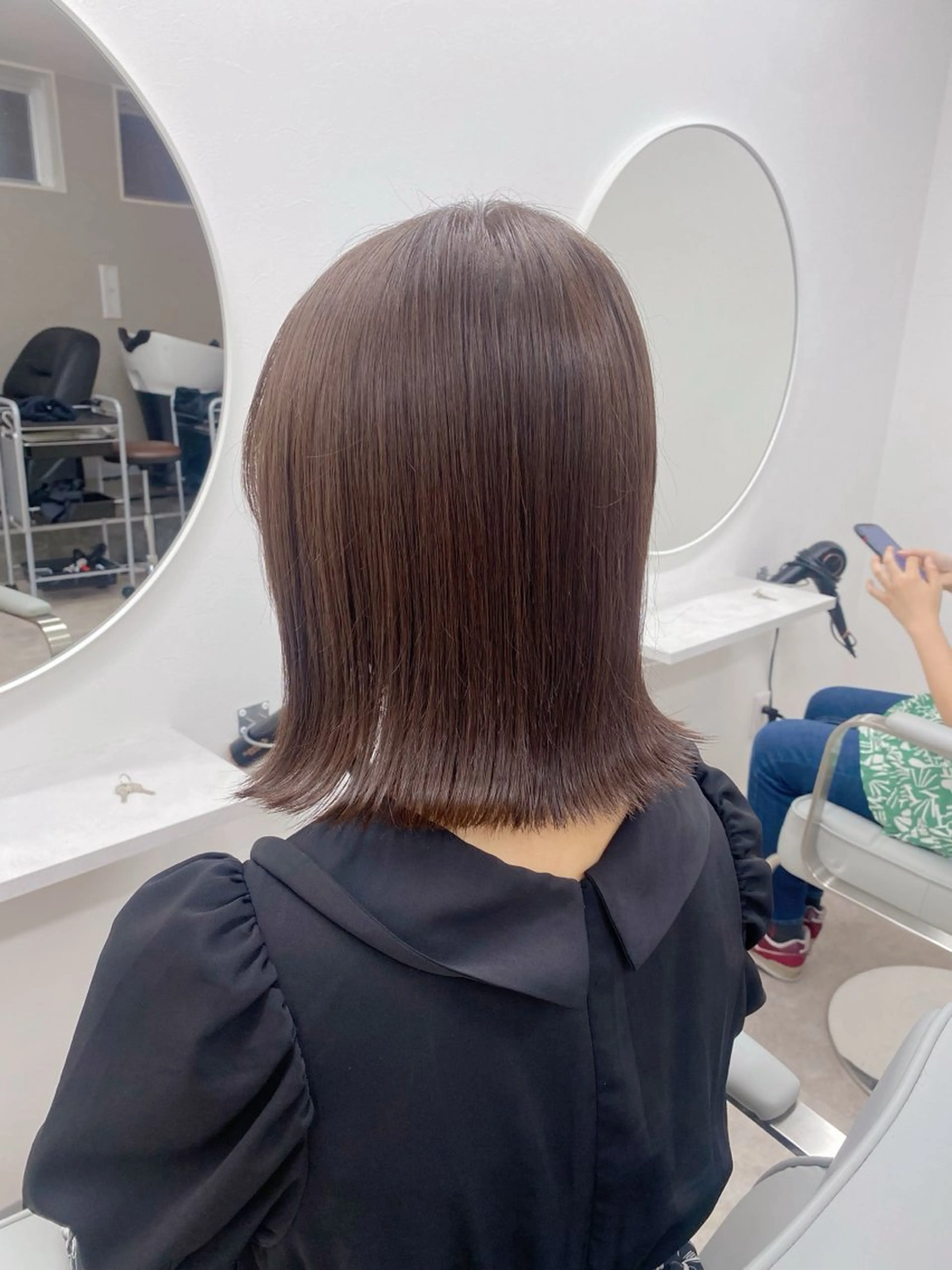 ミディアム カラー 美髪ヘア💛 TOMOMIのヘアスタイル