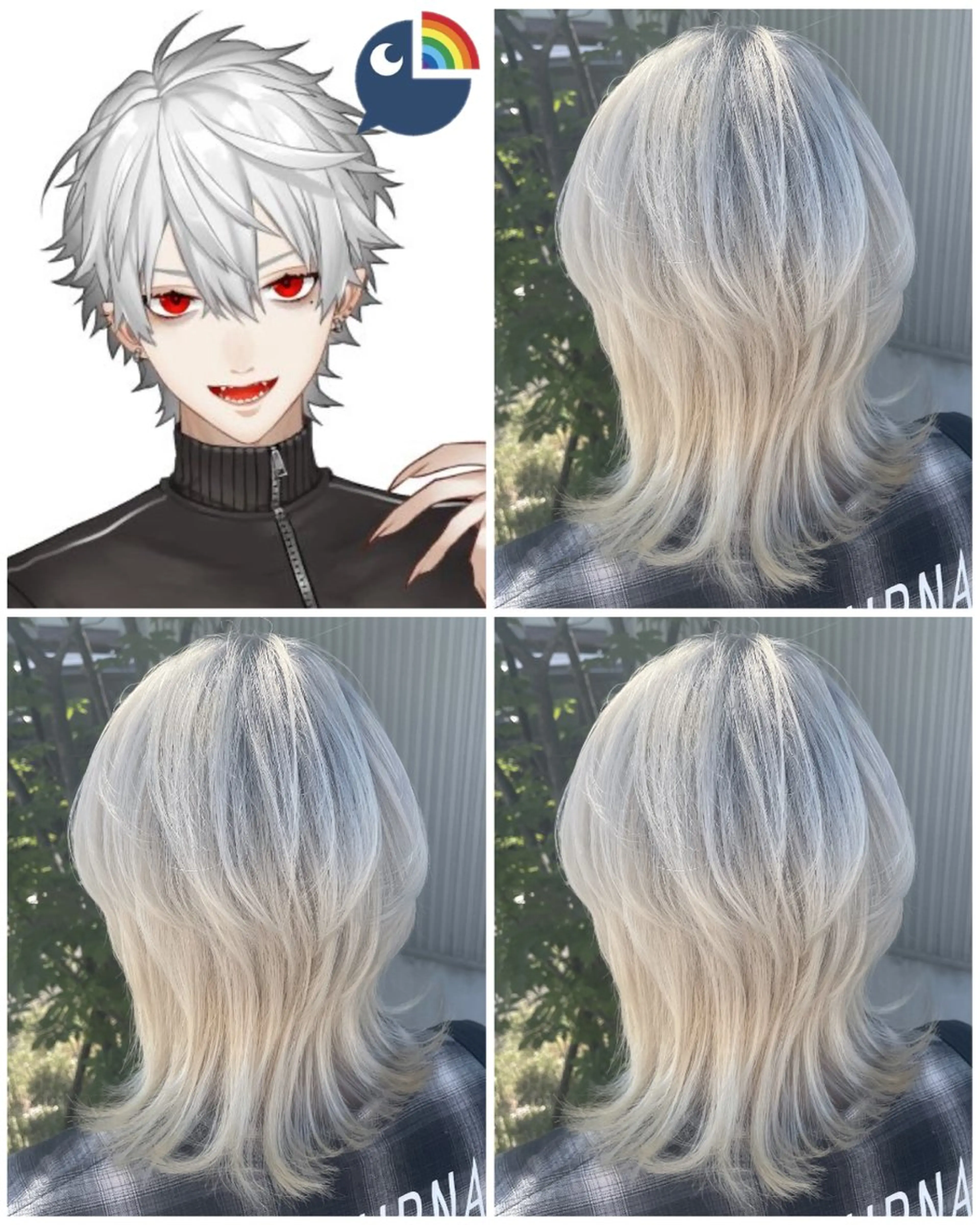 ミディアム MEKI 𓃠‪のヘアスタイル