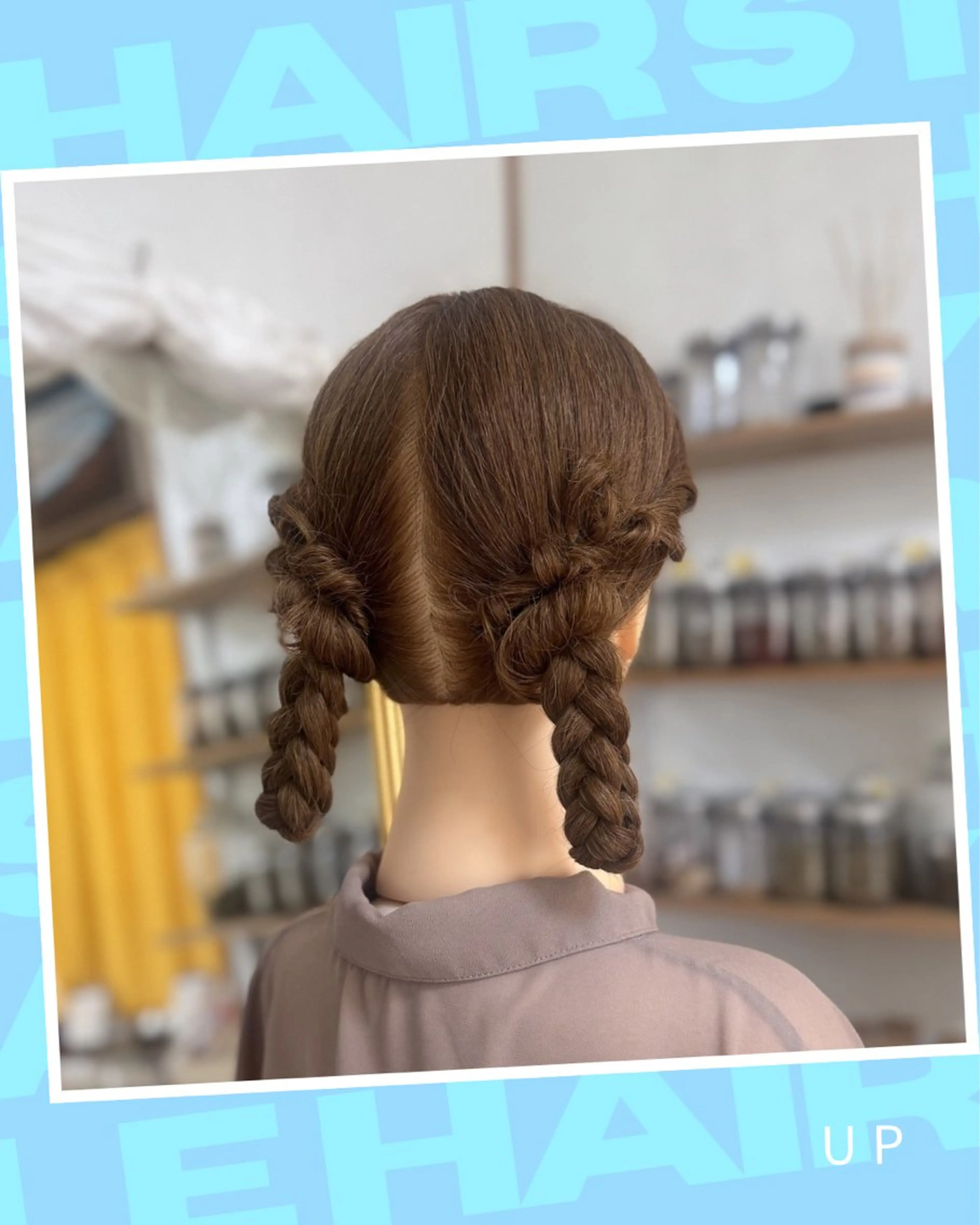 ロング ヘアアレンジ ツインテール ヘアセット Yamauchi natsumiのヘアスタイル