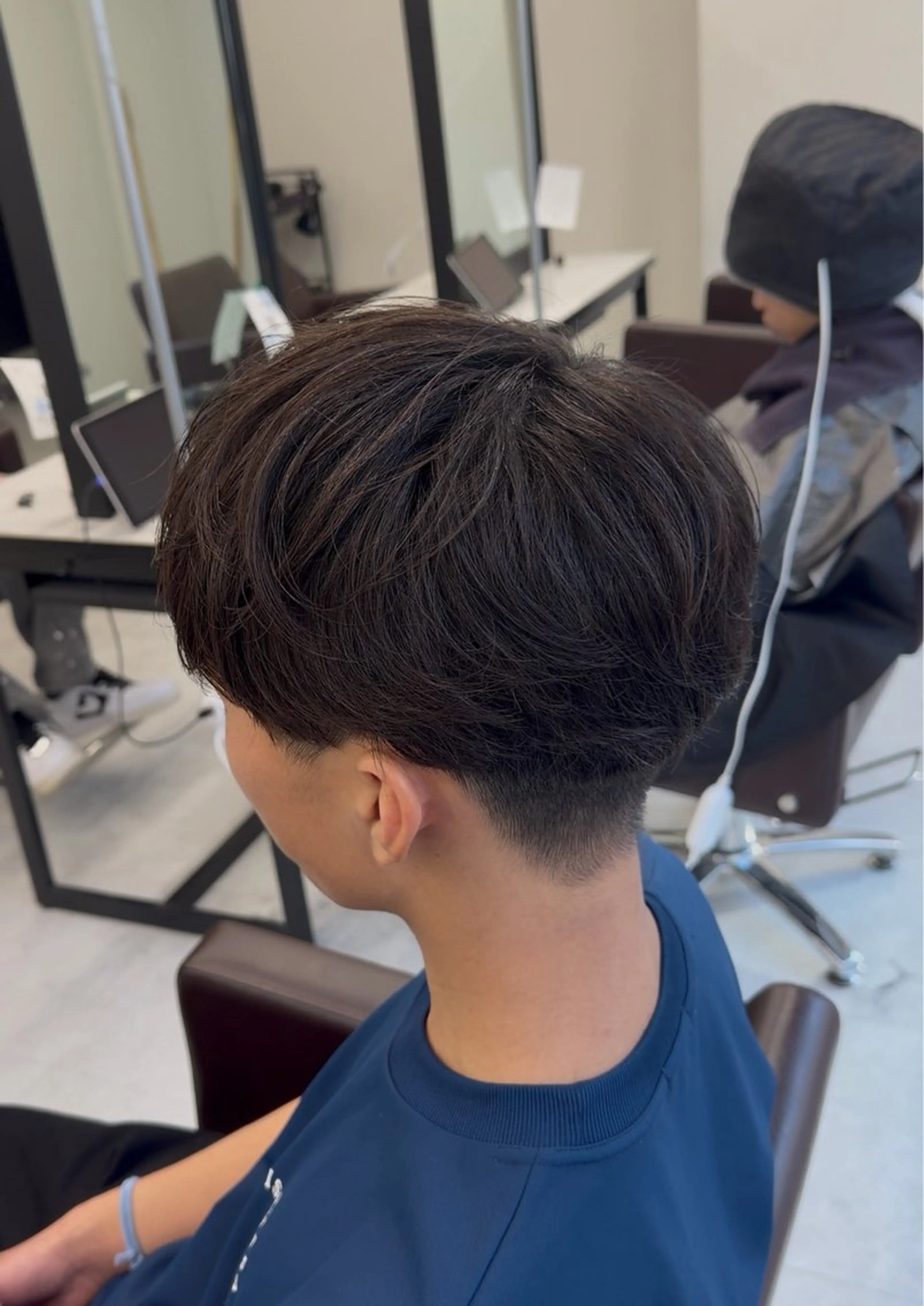 【学校にバレない下ろしパーマ】ナチュラルニュアンスパーマの写真