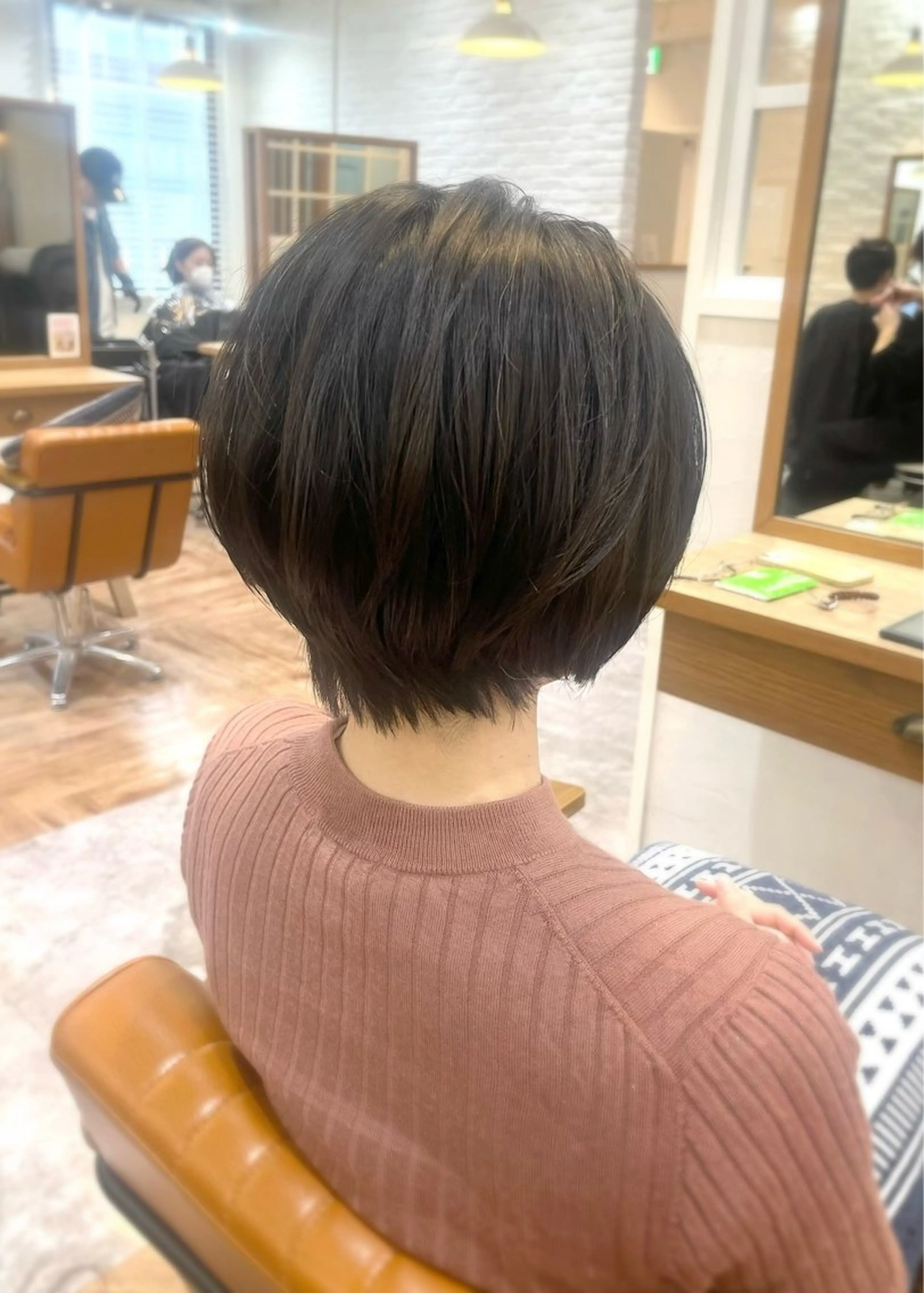 ショート カット トリートメント 松下 倫子のヘアスタイル