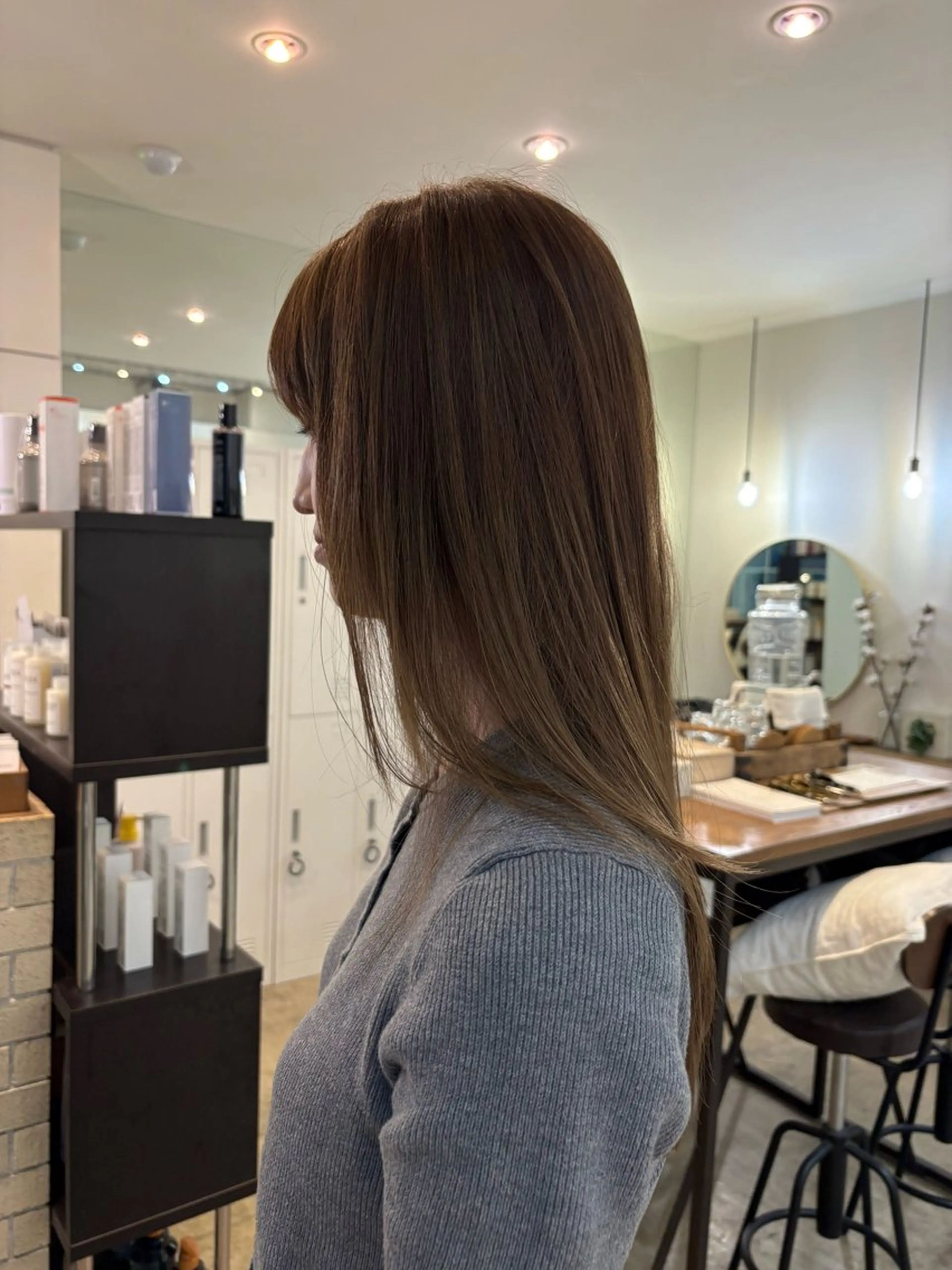 ロング カラー ヘアカラー トリートメント miku 🫧のヘアスタイル