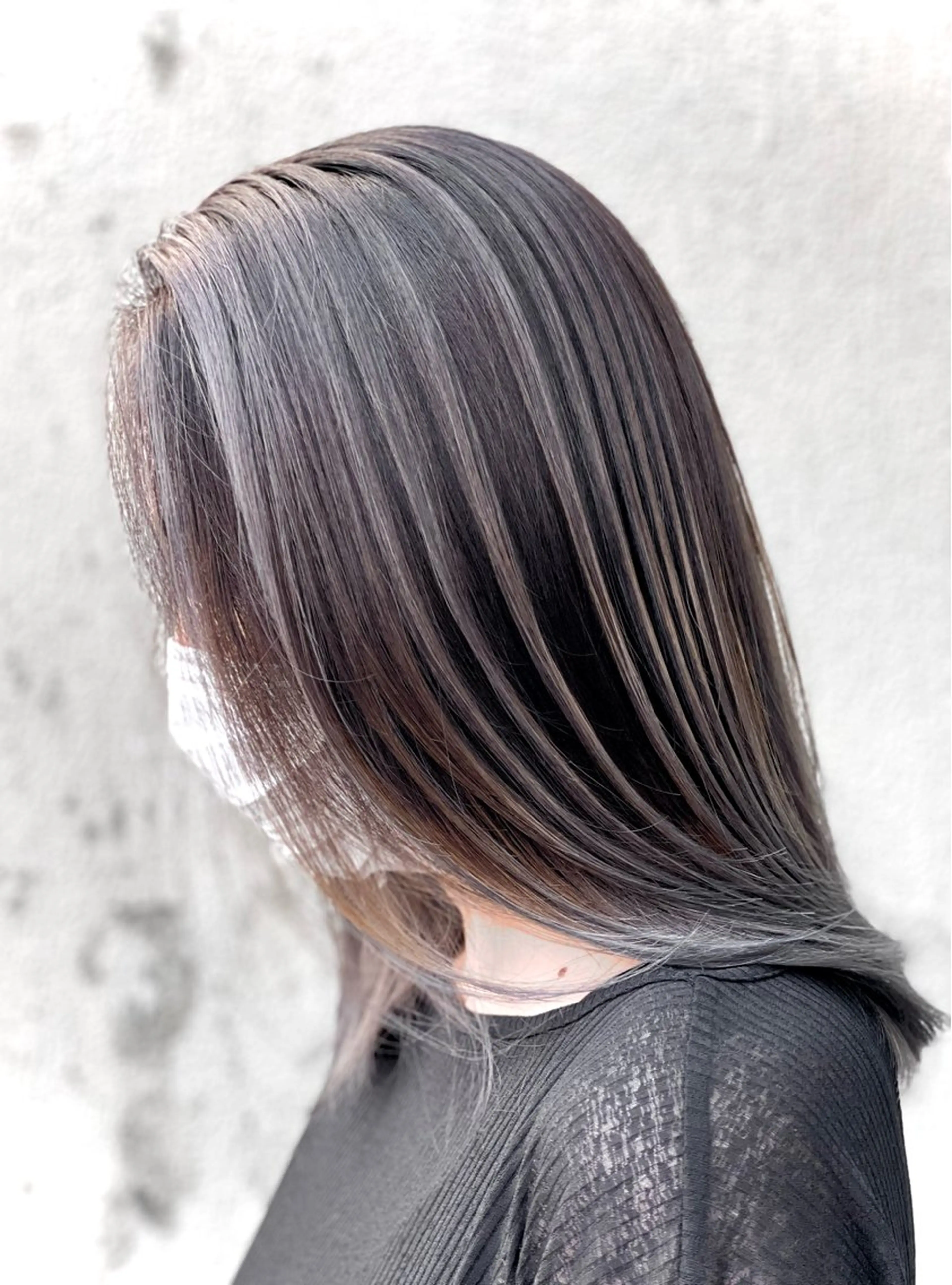 コントラストハイライト×カット×ハホニコトリートメントの写真