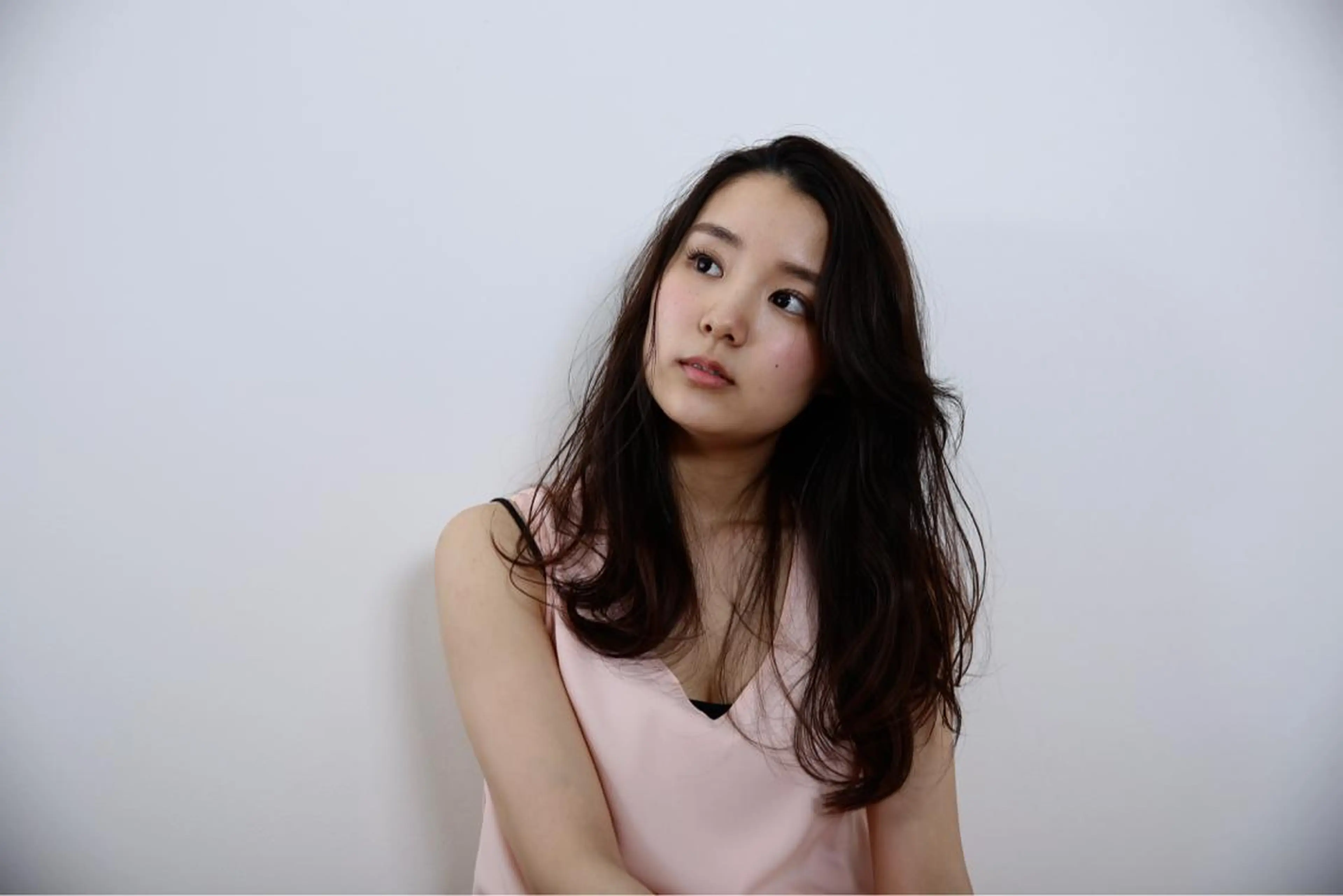 ロング カラー ツジガキ ユウスケのヘアスタイル