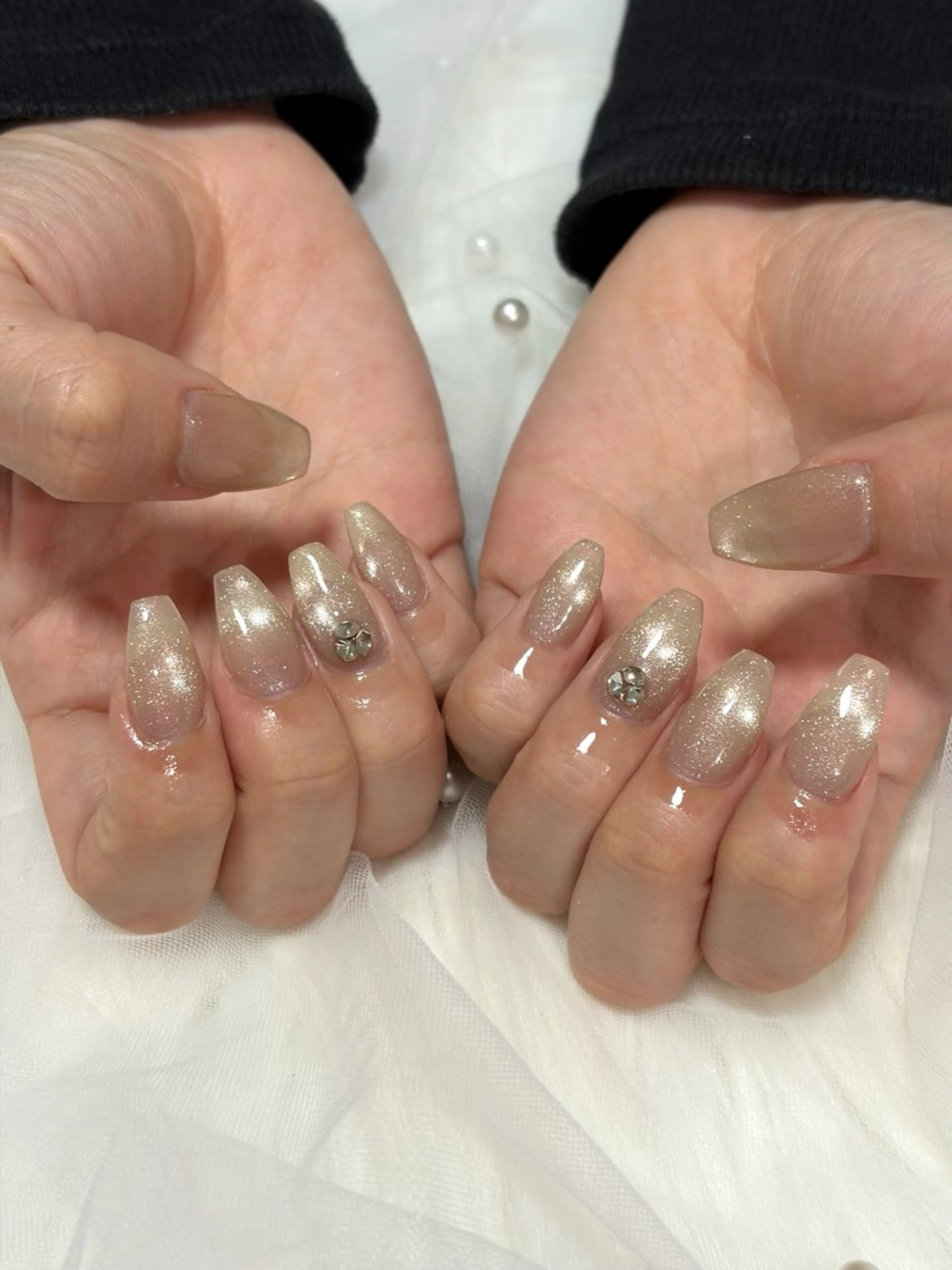 ネイル マグネットネイル ハンドネイル nailsalon_ riri♡のネイルデザイン